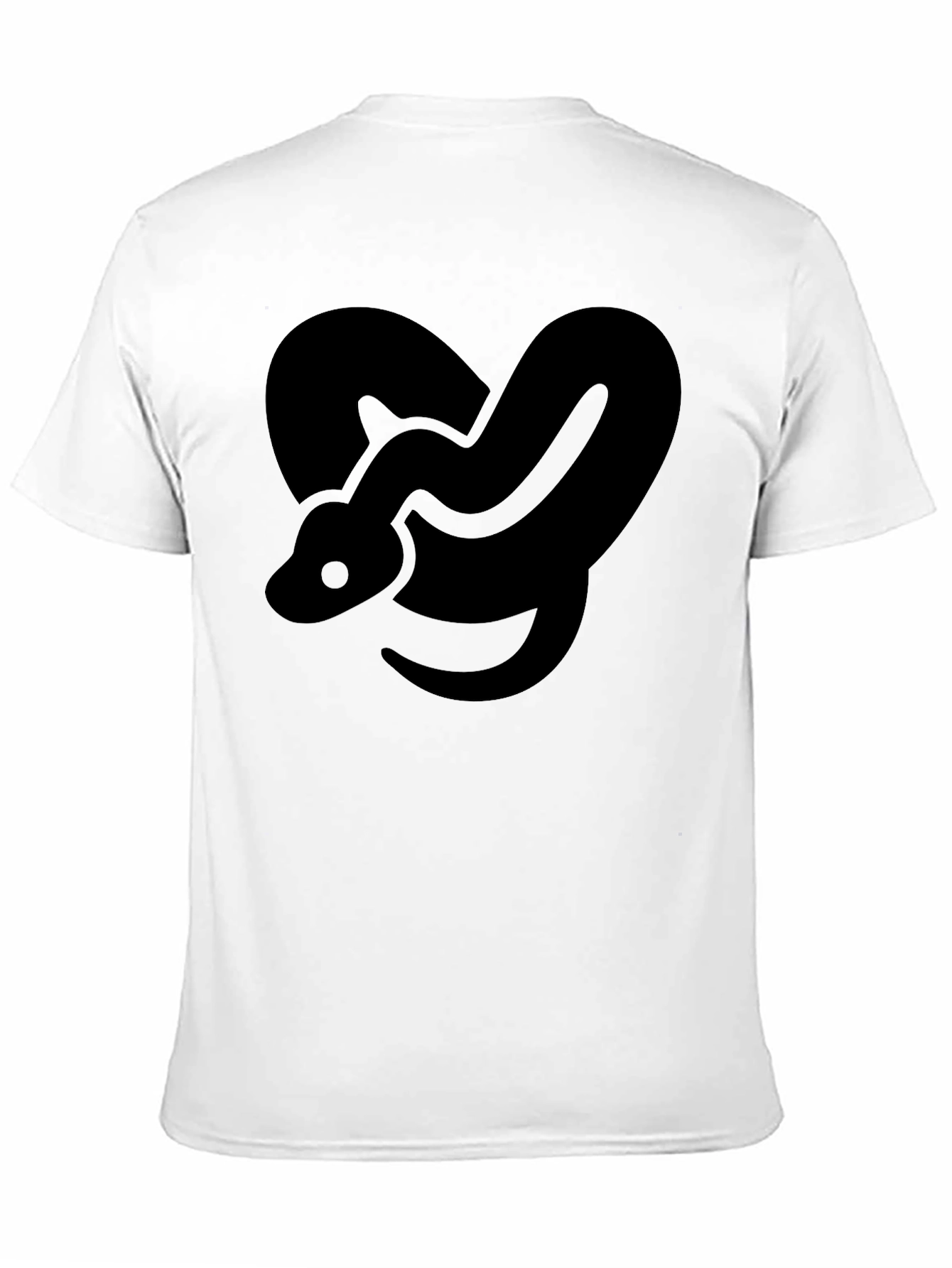 Snake Graphic Black T-Shirt