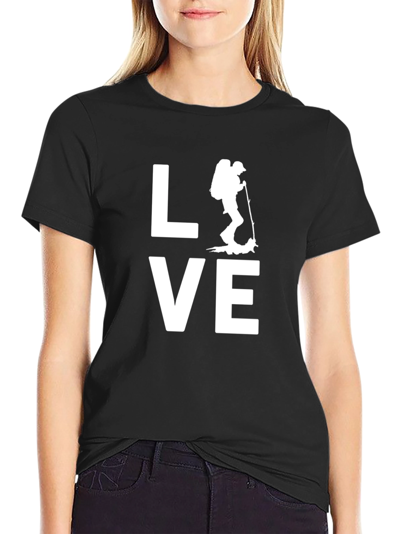 Love Hiking Black T-Shirt