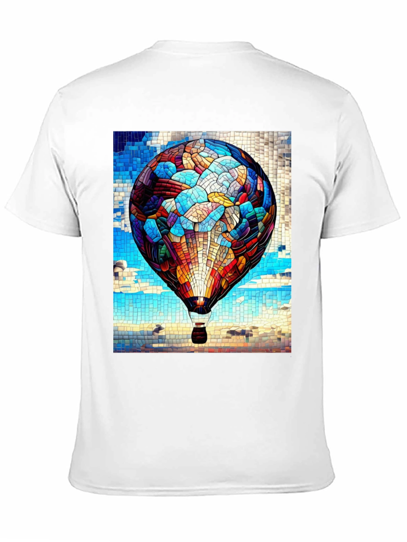 Mosaic Hot Air Balloon T-Shirt