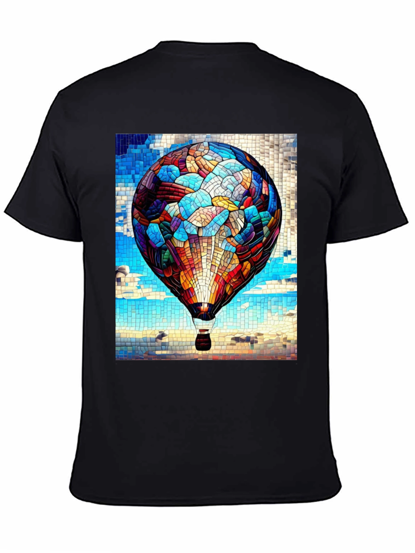 Mosaic Hot Air Balloon T-Shirt
