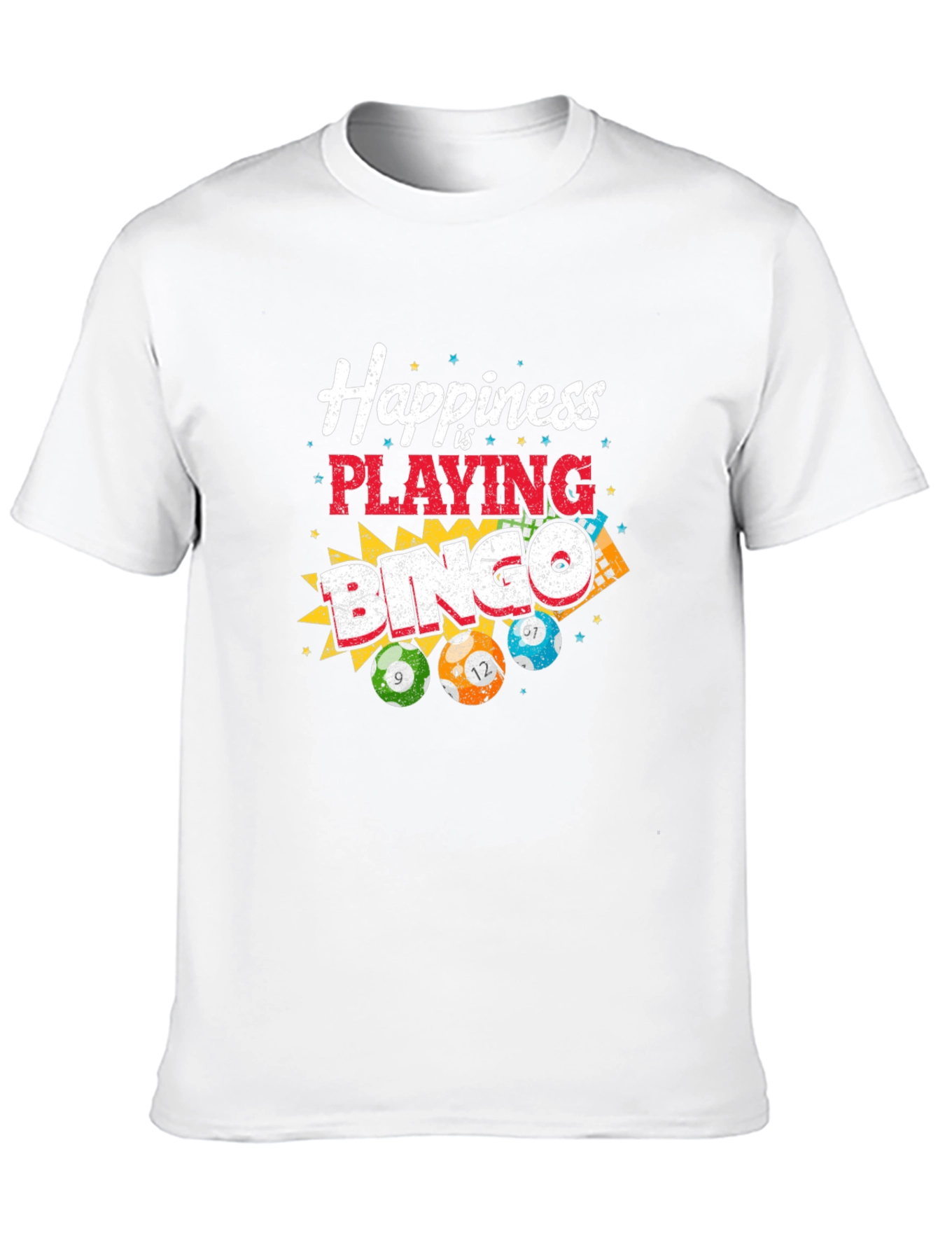 Happiness is Playing Bingo T-Shirt