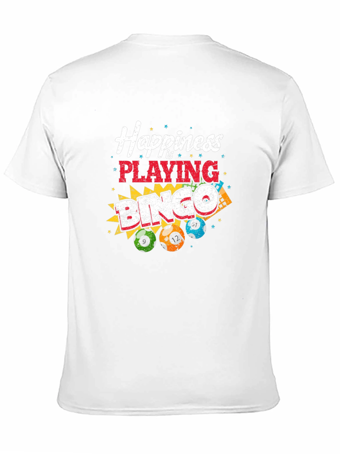 Happiness is Playing Bingo T-Shirt