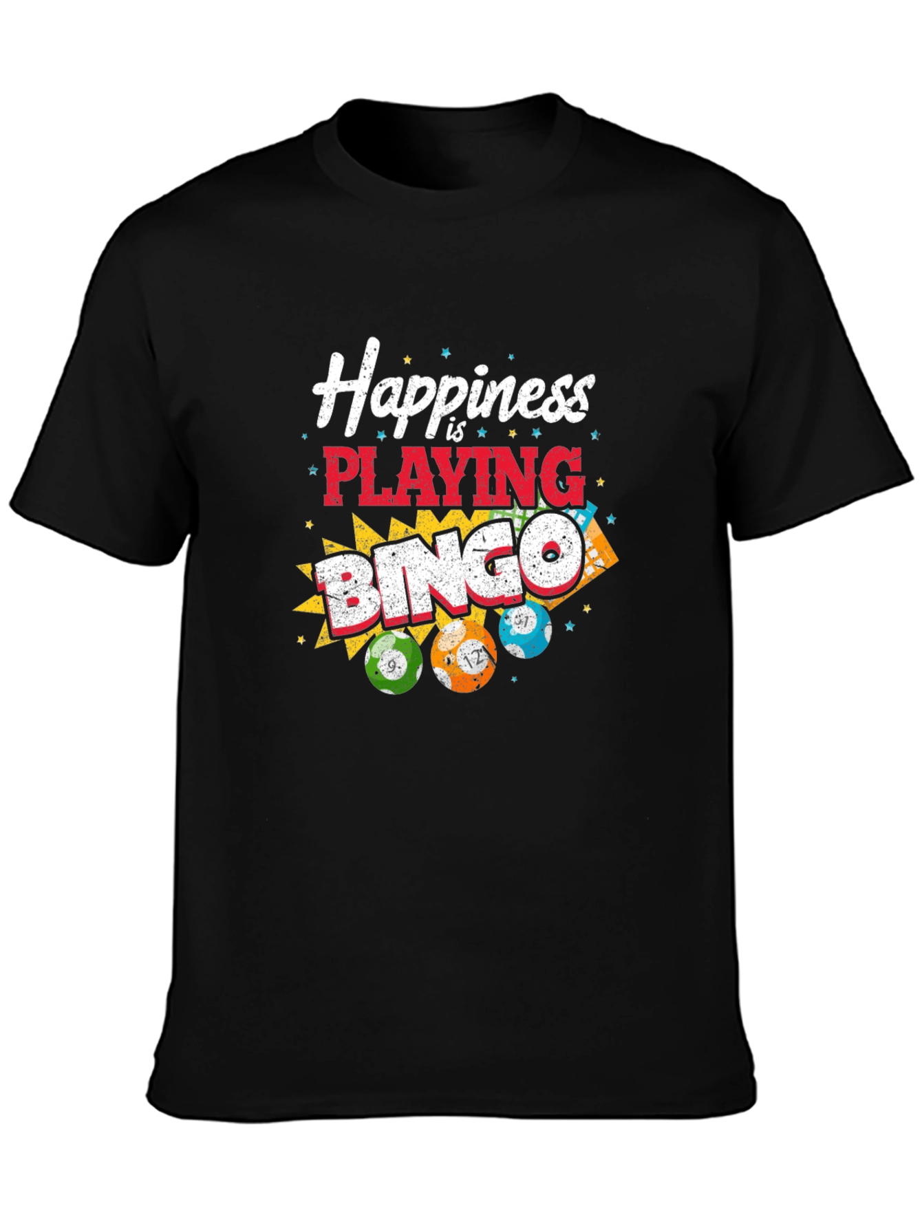 Happiness is Playing Bingo T-Shirt