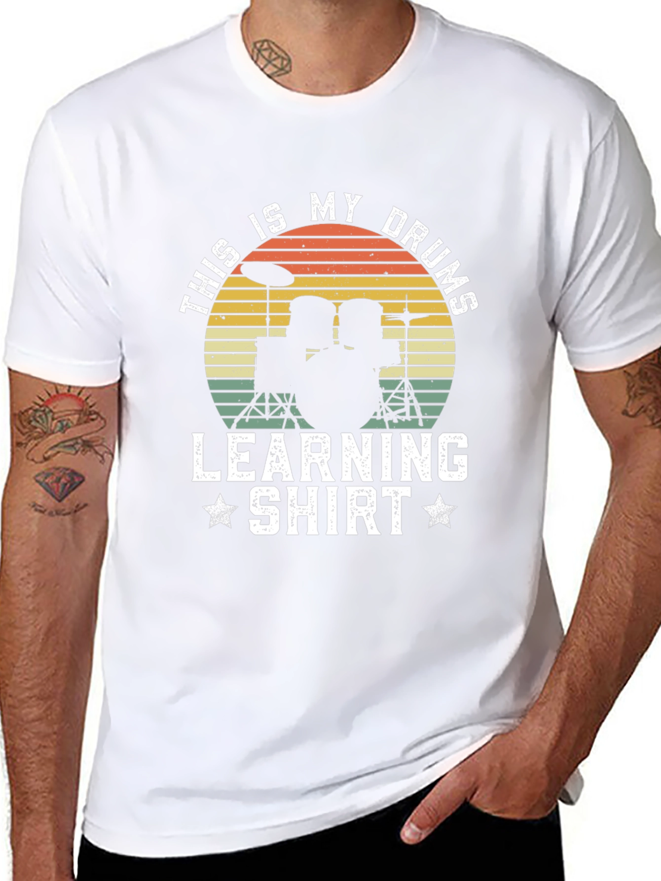 This Is My Drums Learning Shirt - Drummer T-Shirt