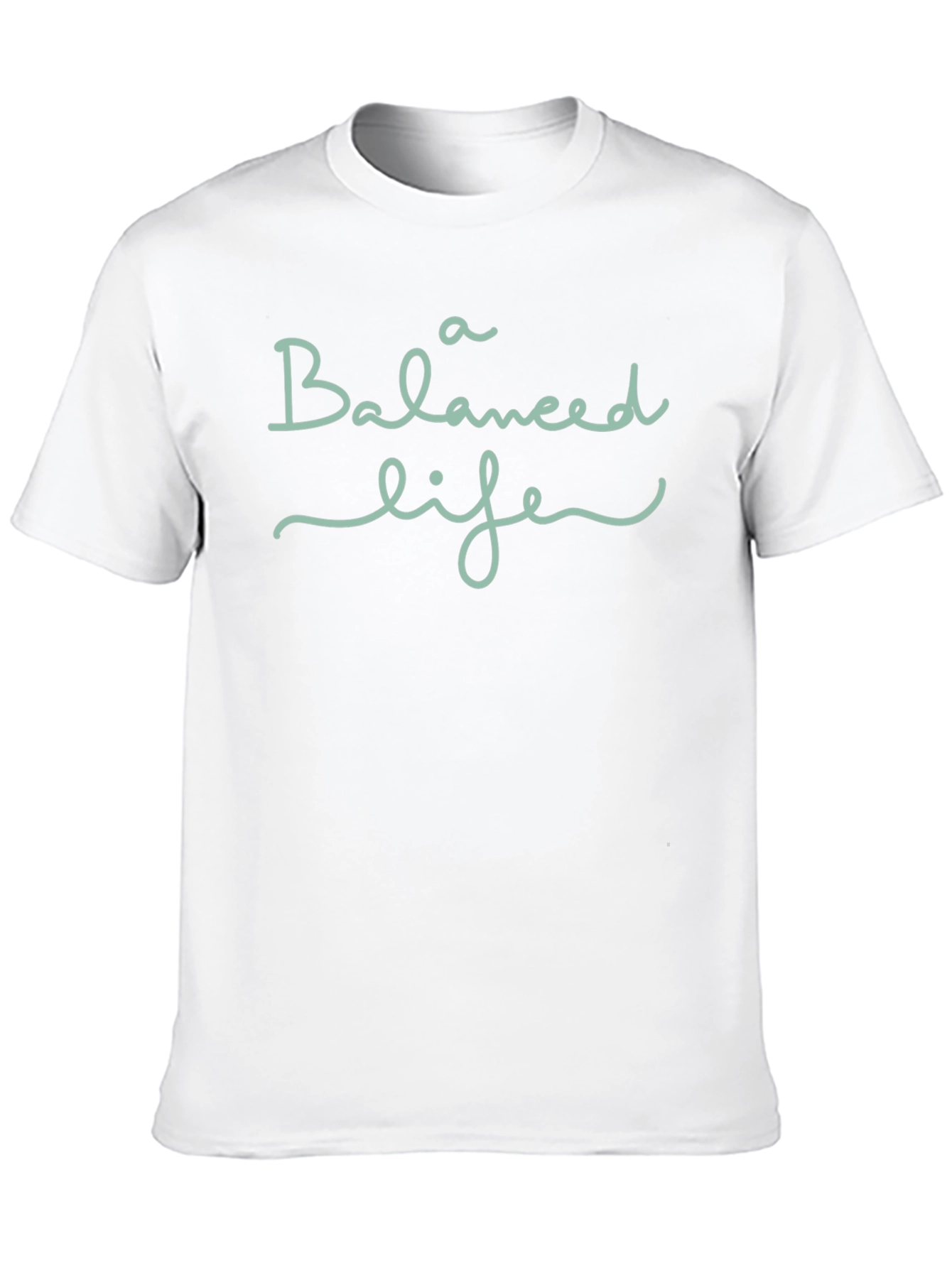 Balanced Life Graphic Tee - Black