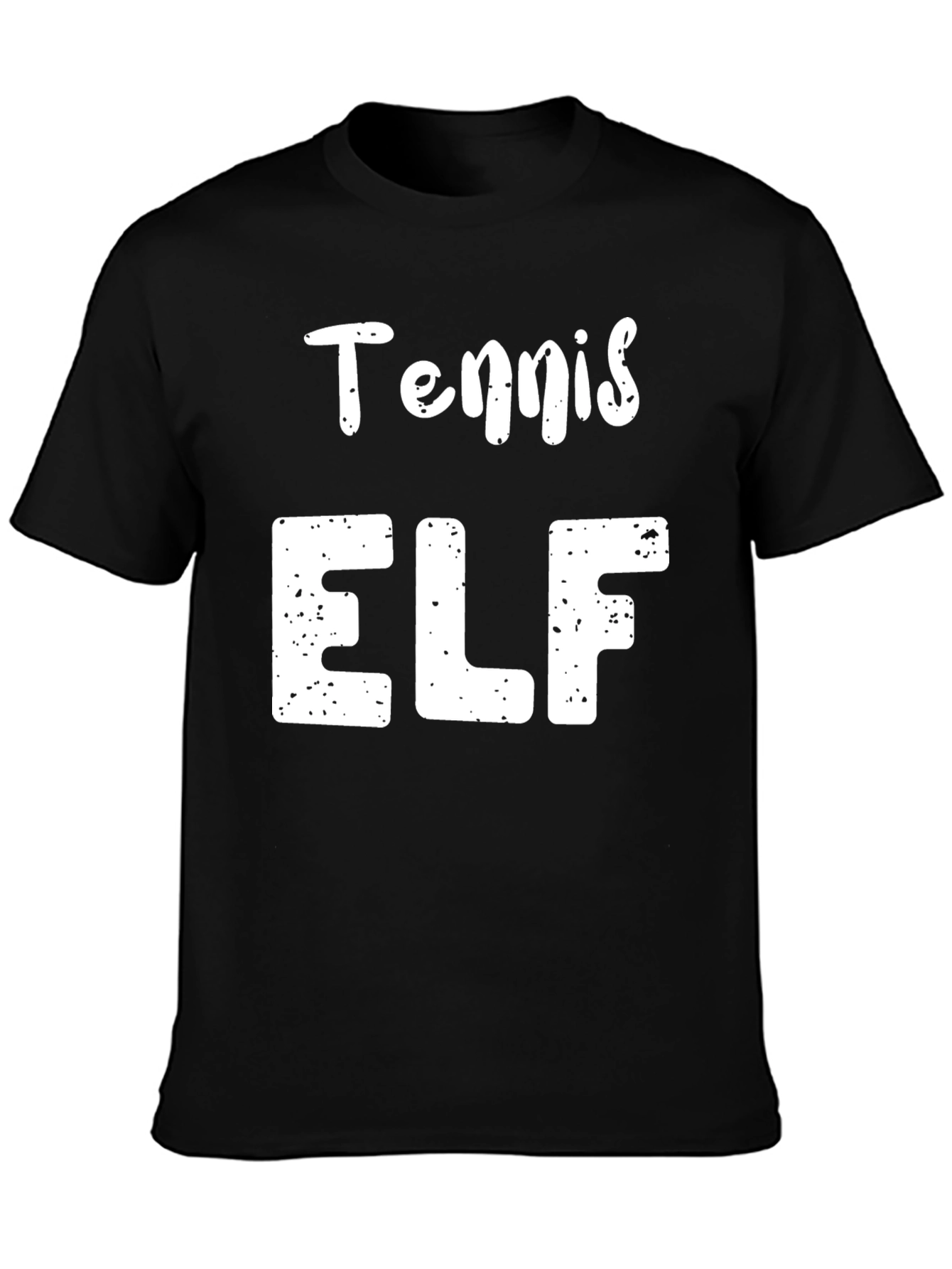 Tennis Elf Novelty T-Shirt