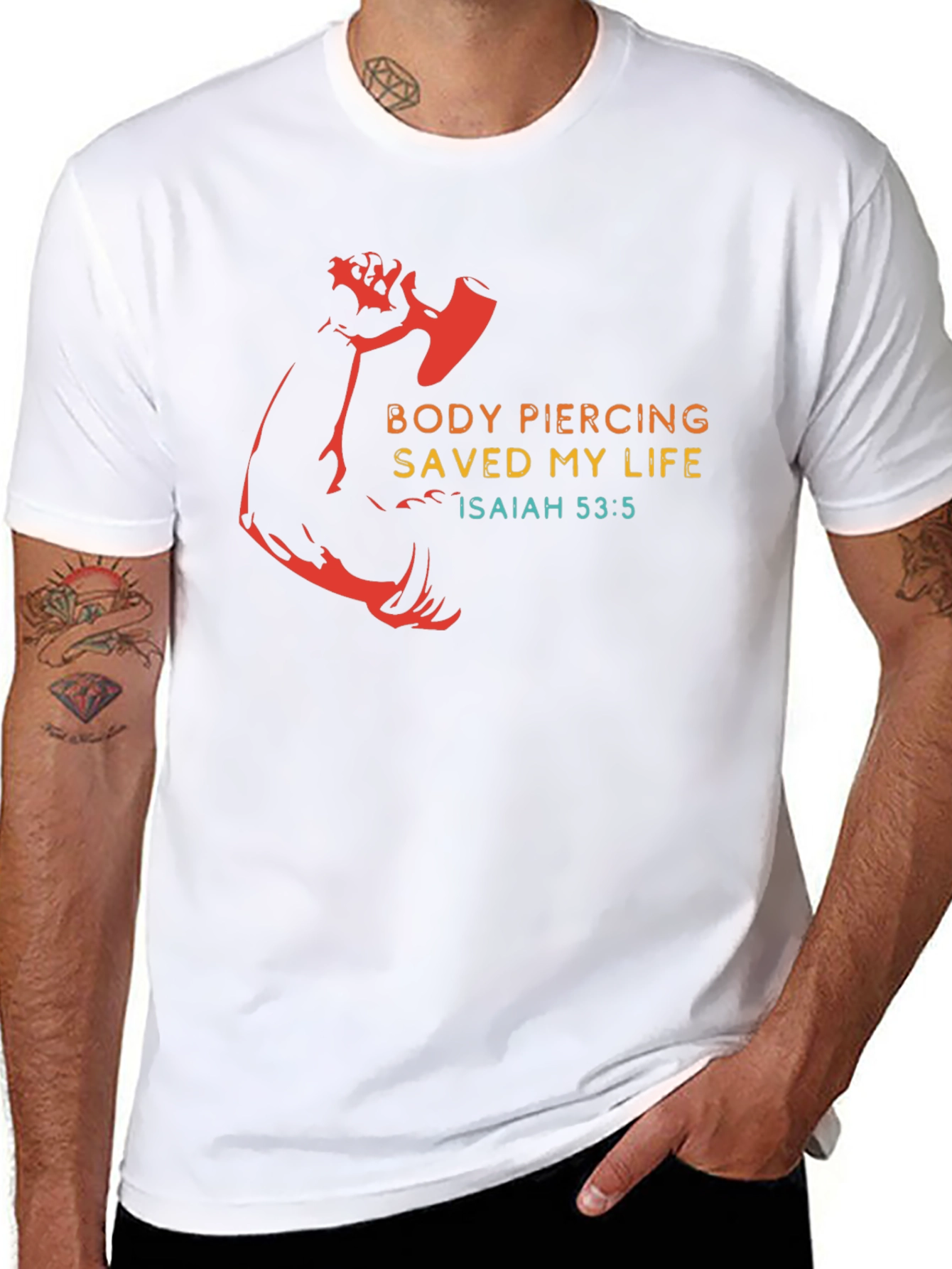 Body Piercing Saved My Life T-Shirt