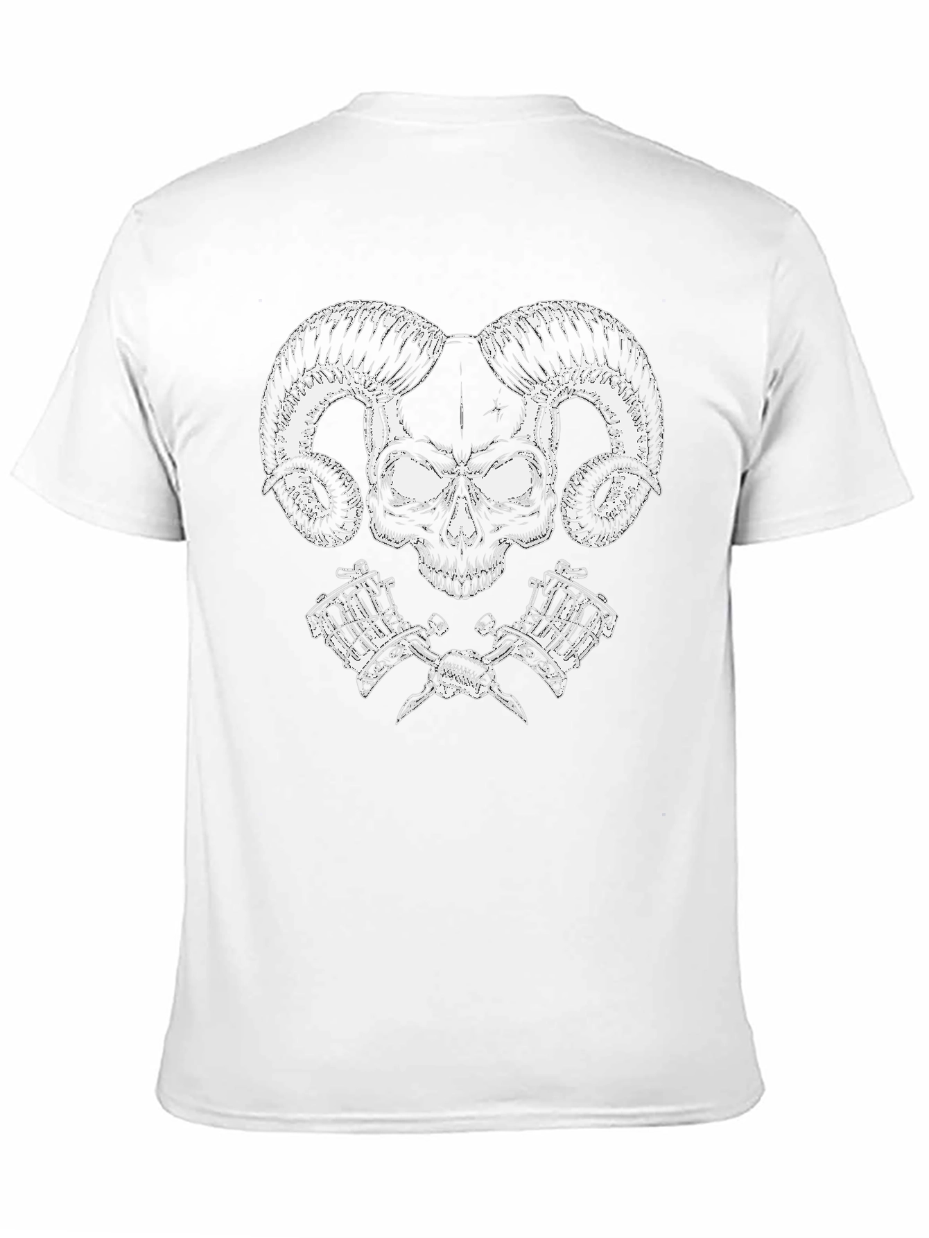 Skull & Horns Graphic Tee