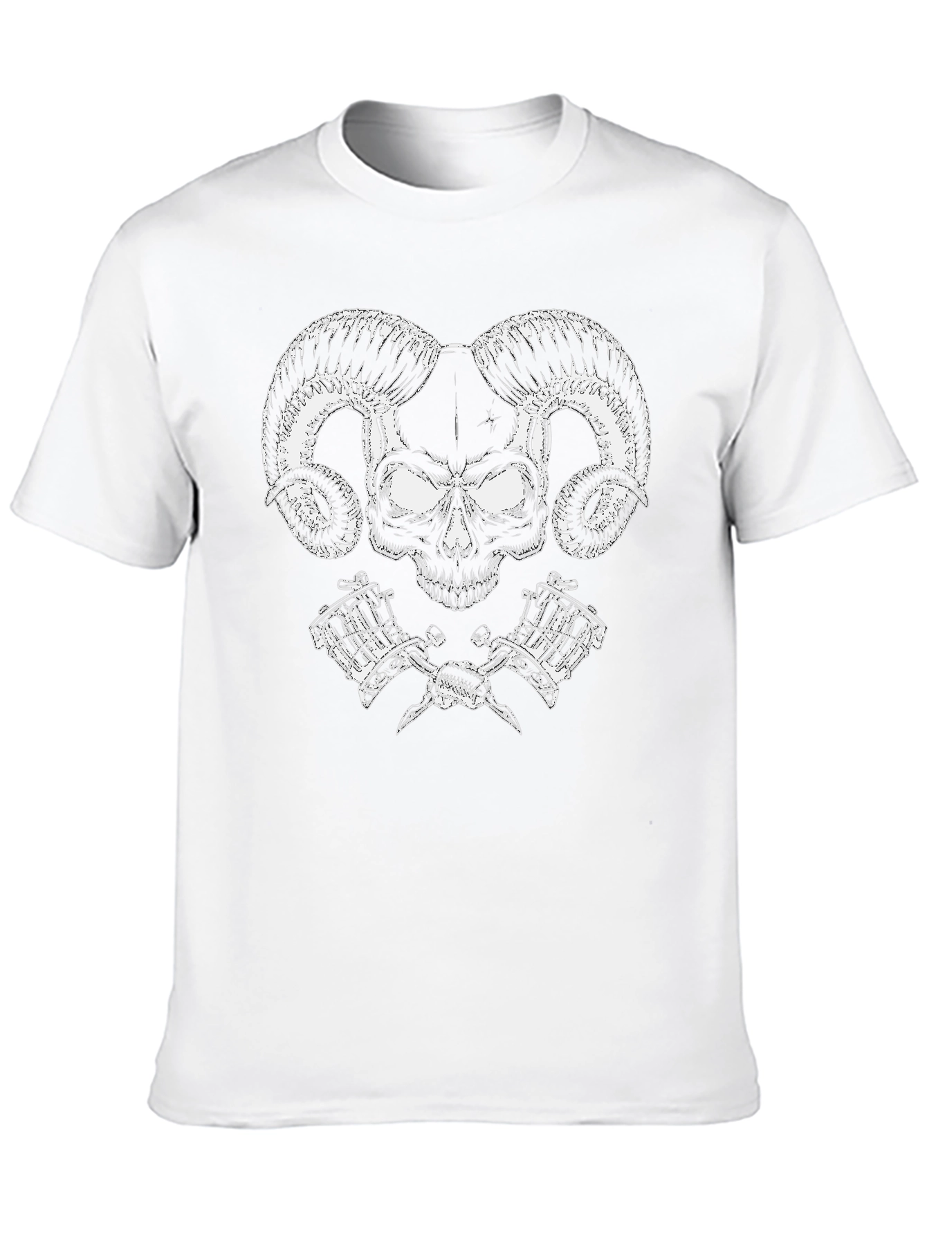 Skull & Horns Graphic Tee