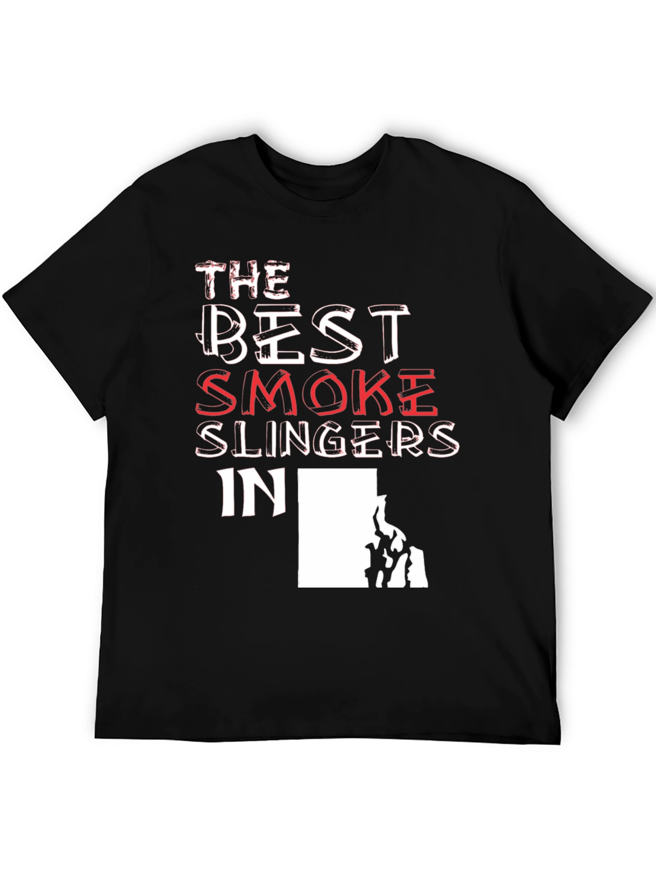 Best Smoke Slingers T-Shirt - Black Graphic Tee