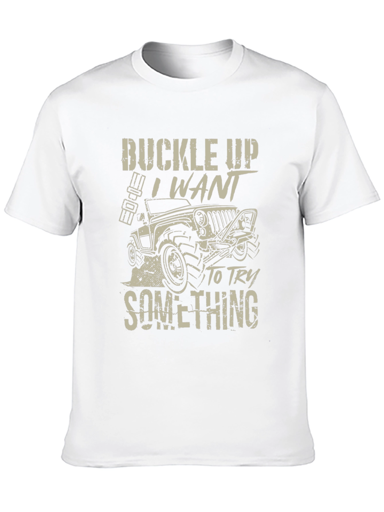 Buckle Up Jeep Adventure T-Shirt