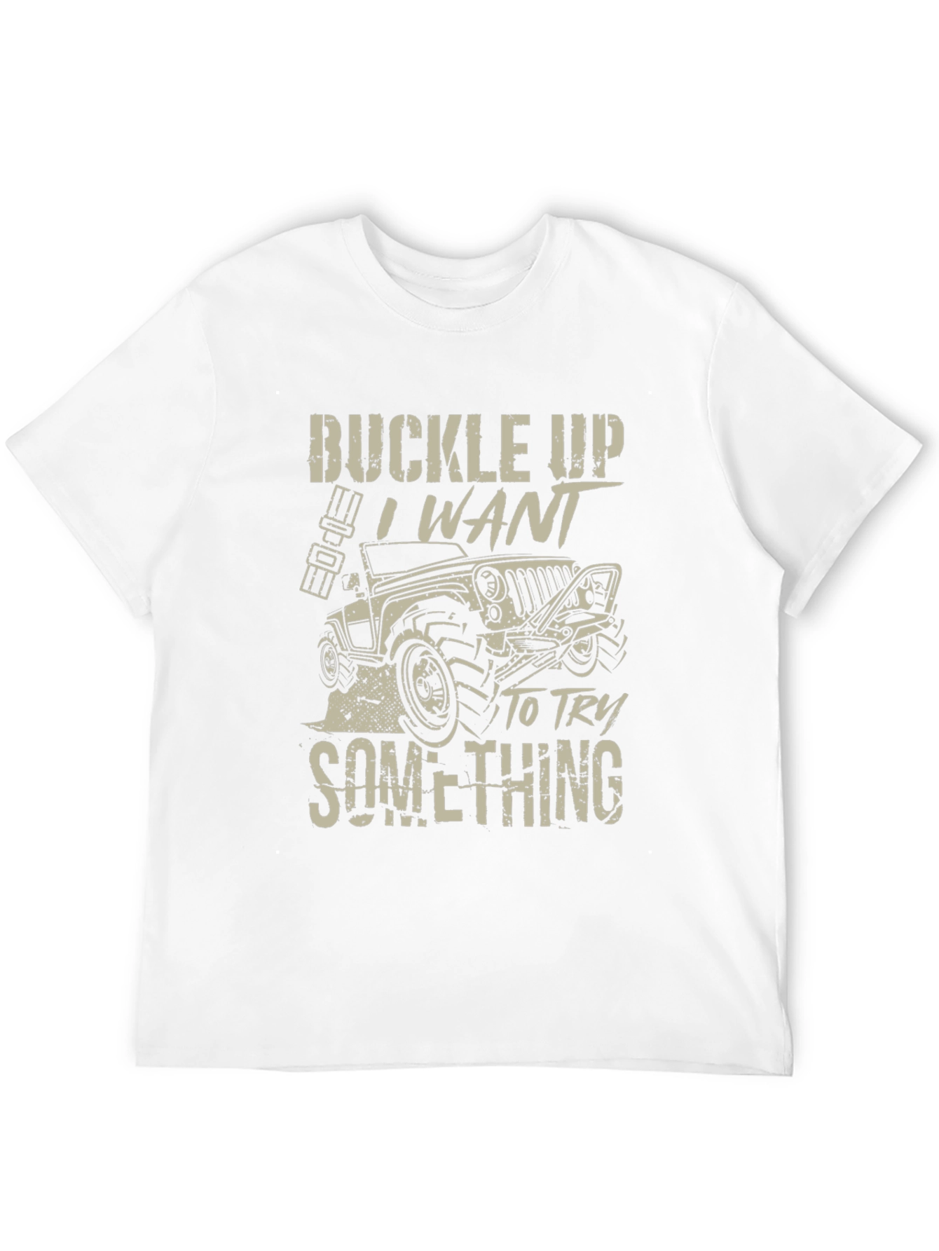 Buckle Up Jeep Adventure T-Shirt