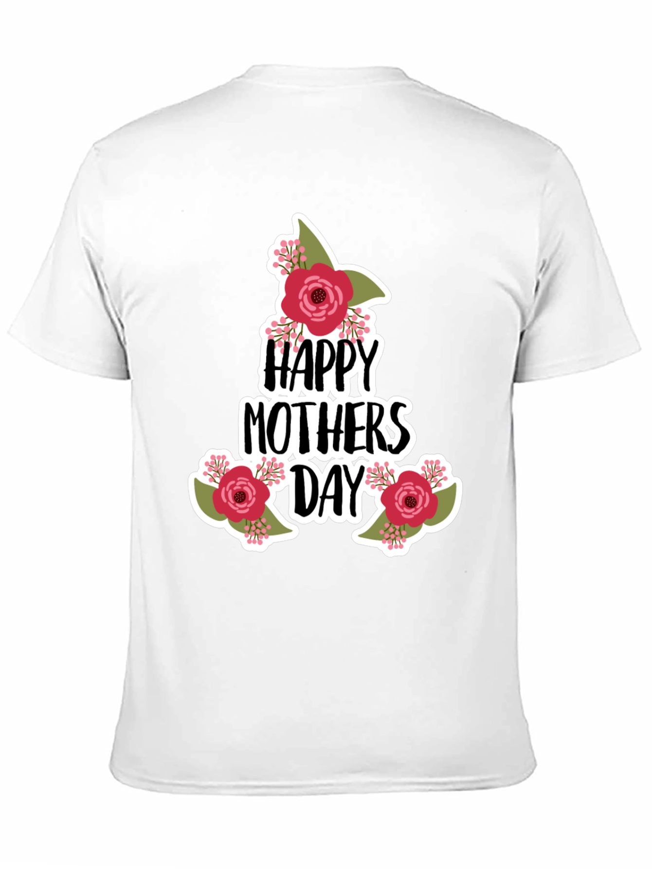 Happy Mothers Day Floral T-Shirt