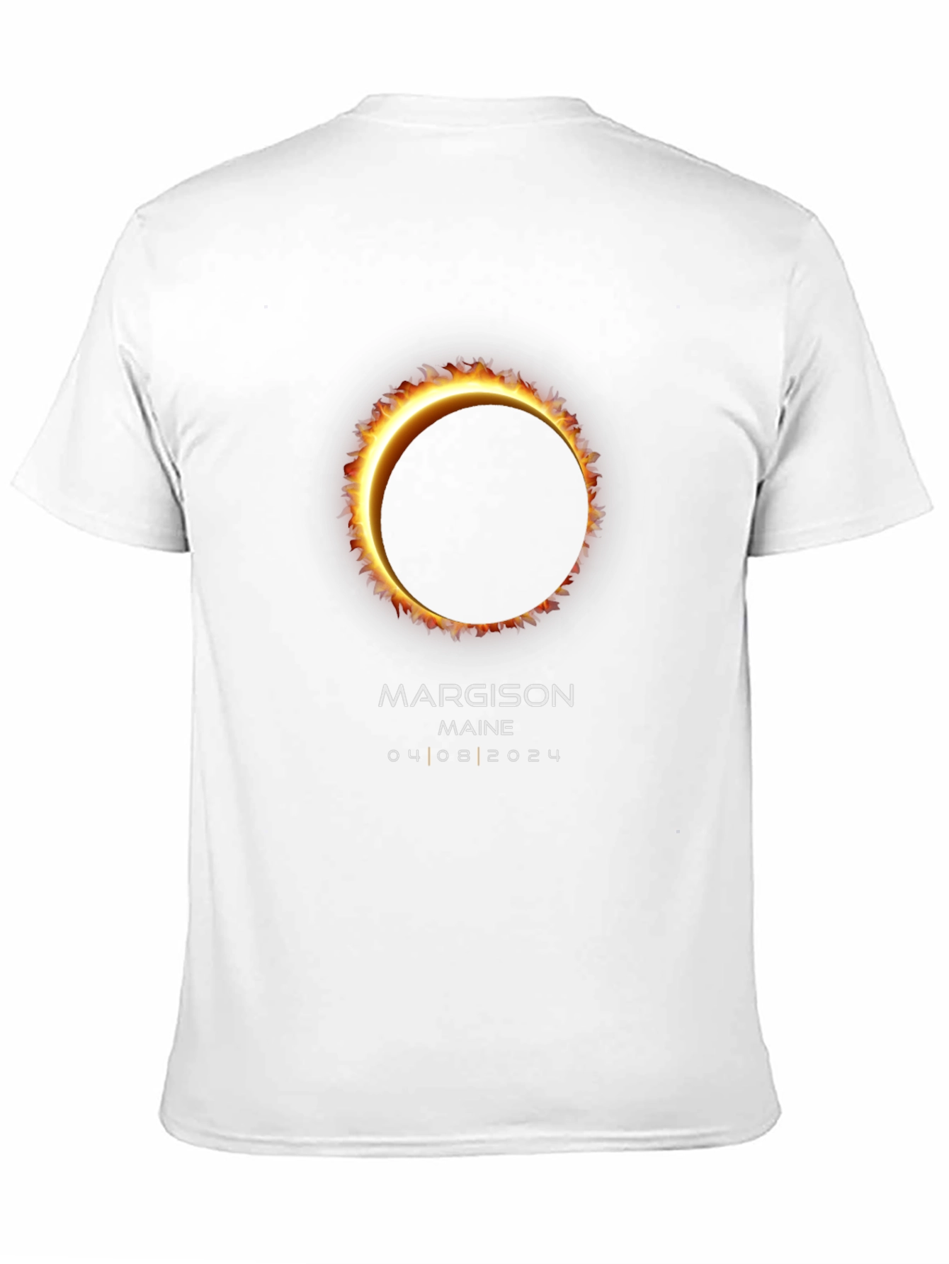 Solar Eclipse Margison Maine T-Shirt 2024