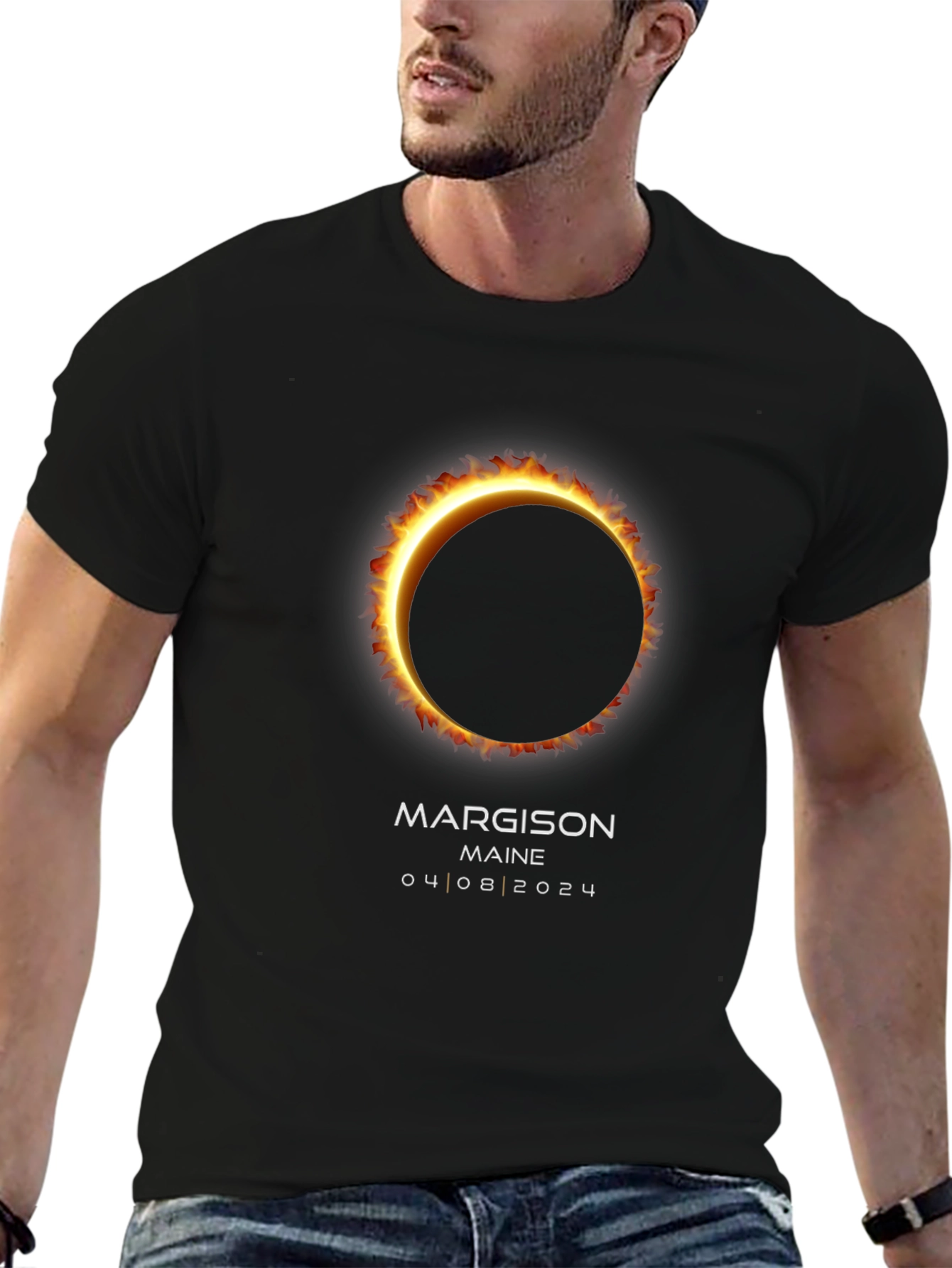 Solar Eclipse Margison Maine T-Shirt 2024