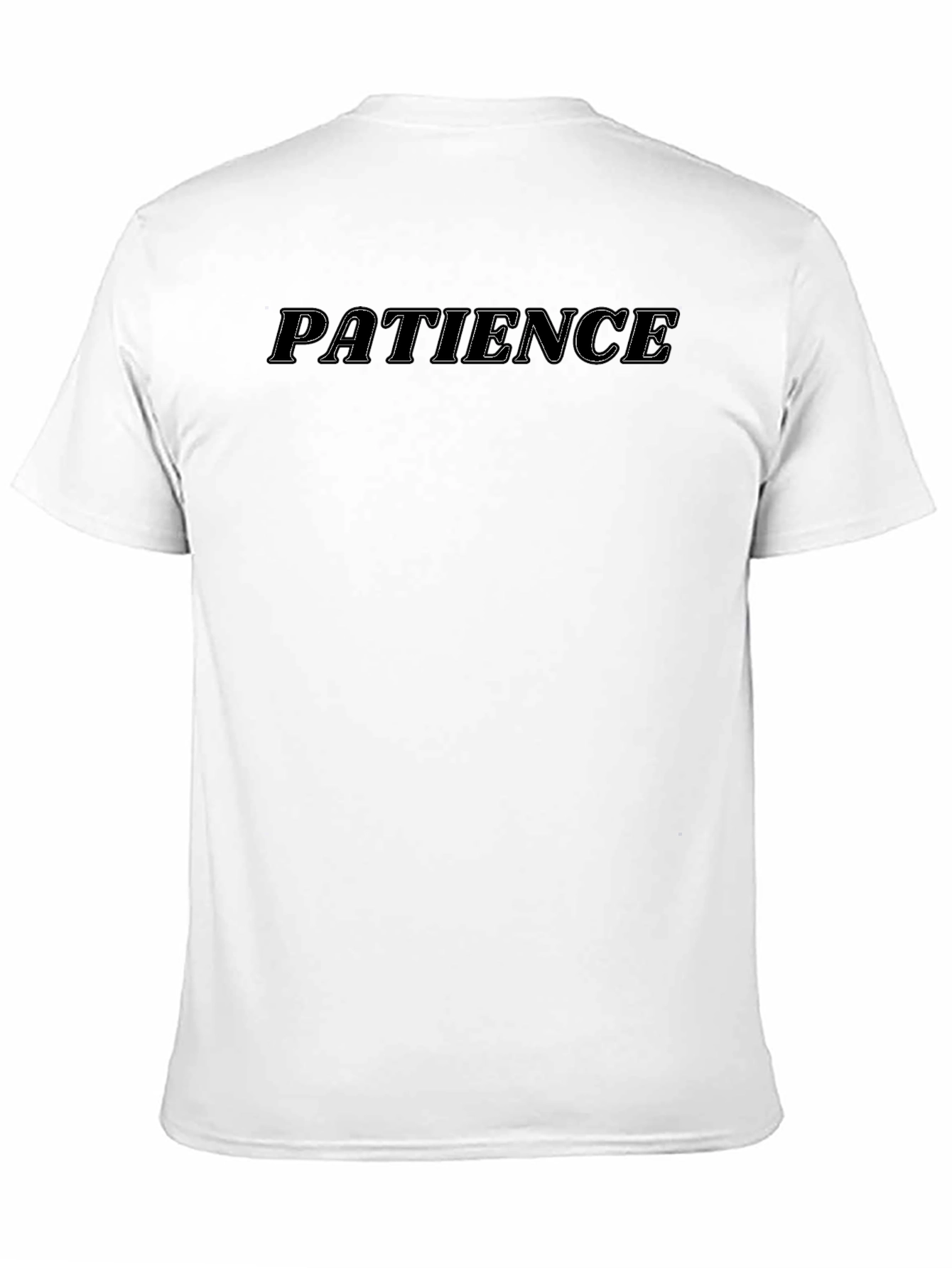 Patience Graphic Tee - Black