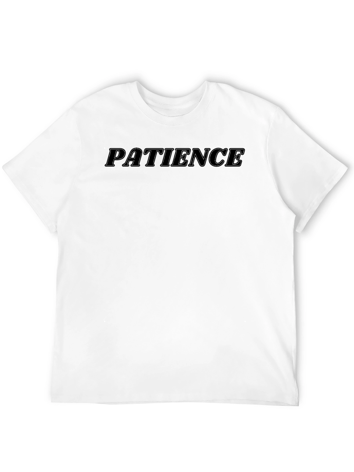 Patience Graphic Tee - Black