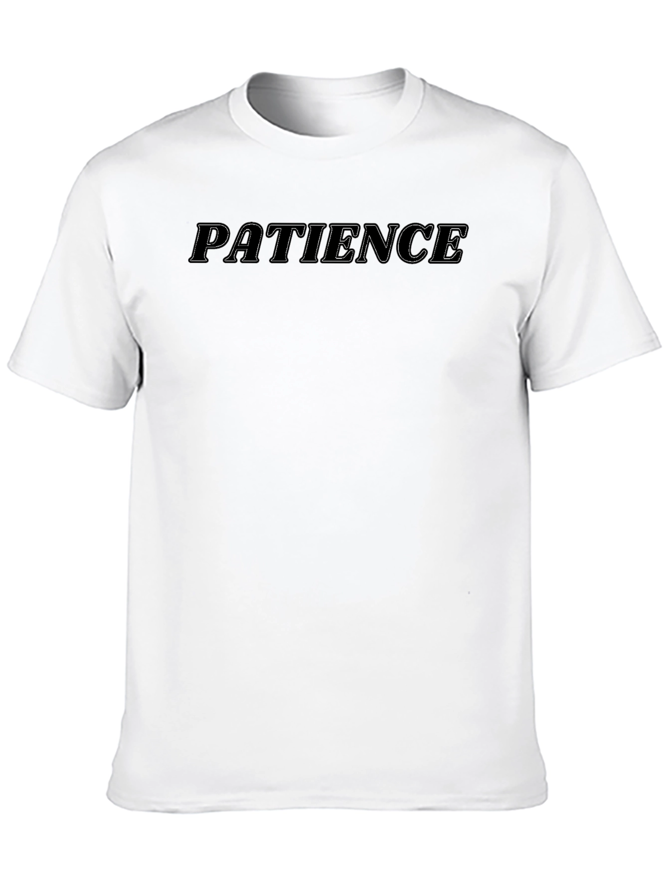 Patience Graphic Tee - Black