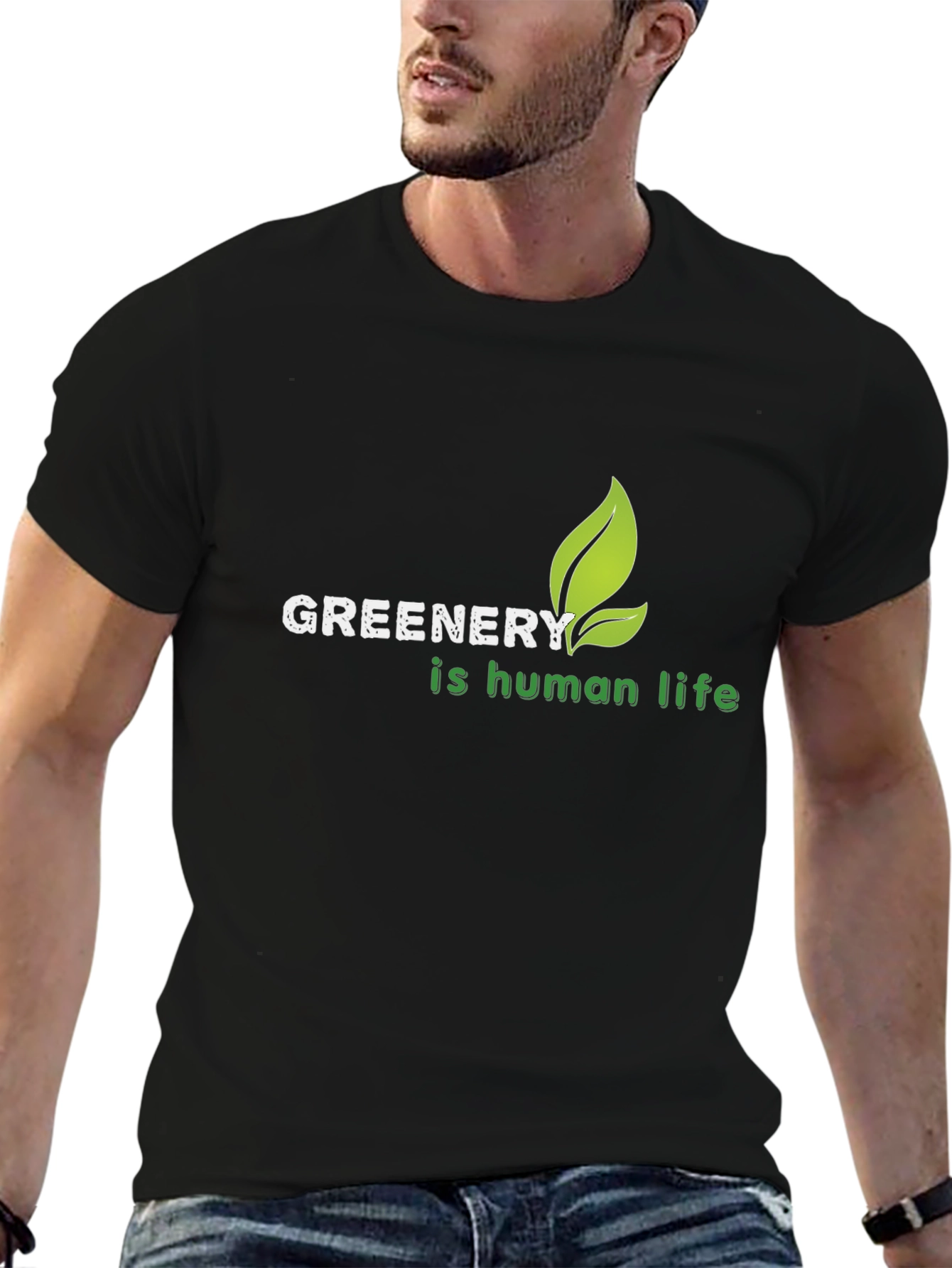 Greenery is Human Life T-Shirt