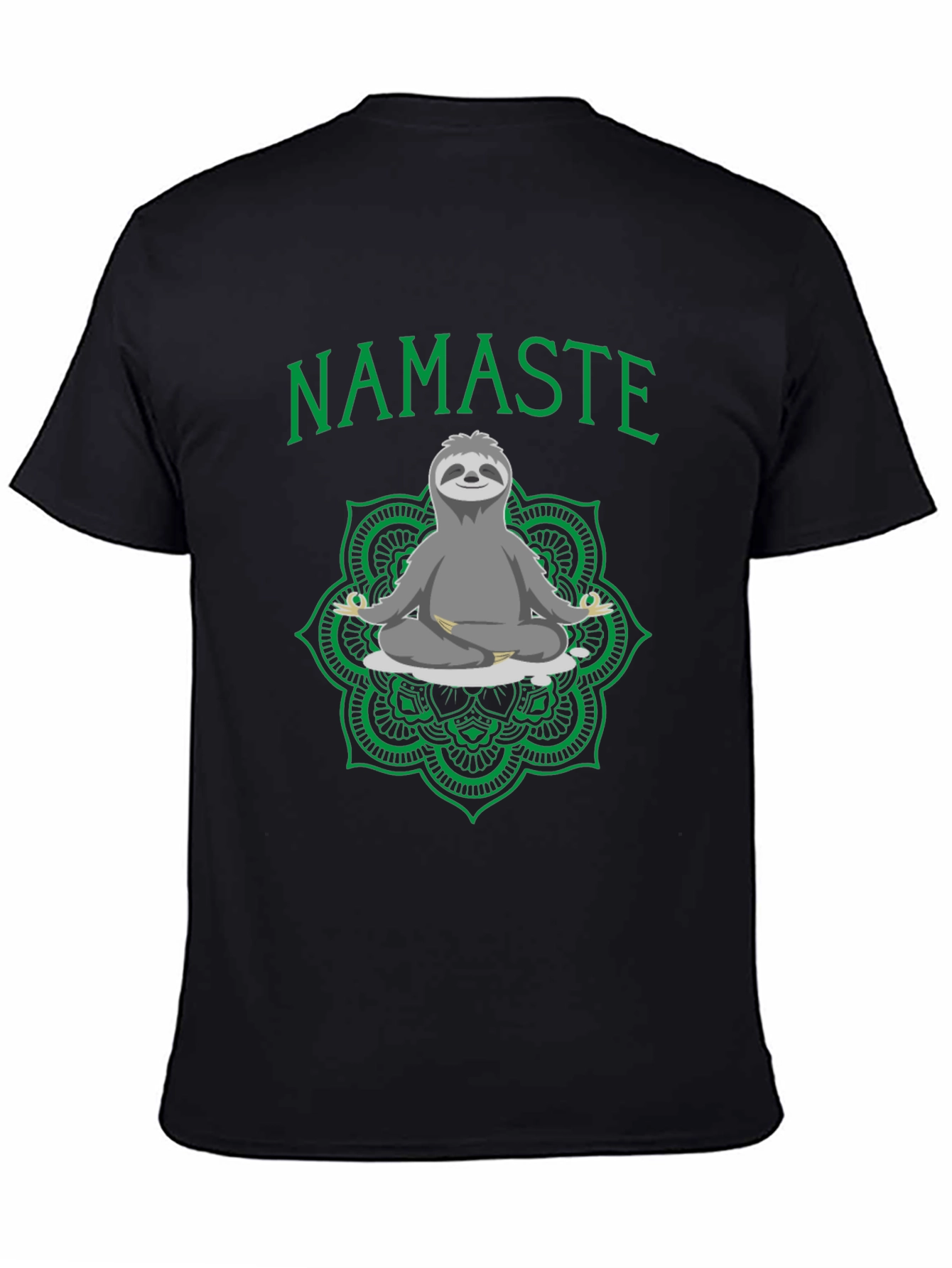 Namaste Sloth Graphic Tee - Relaxed Fit