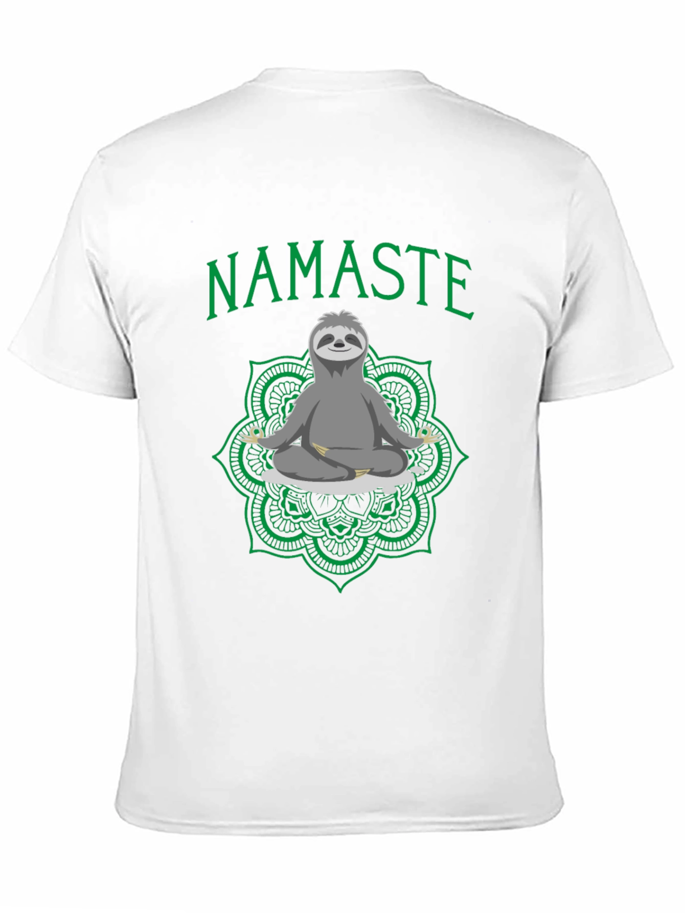 Namaste Sloth Graphic Tee - Relaxed Fit