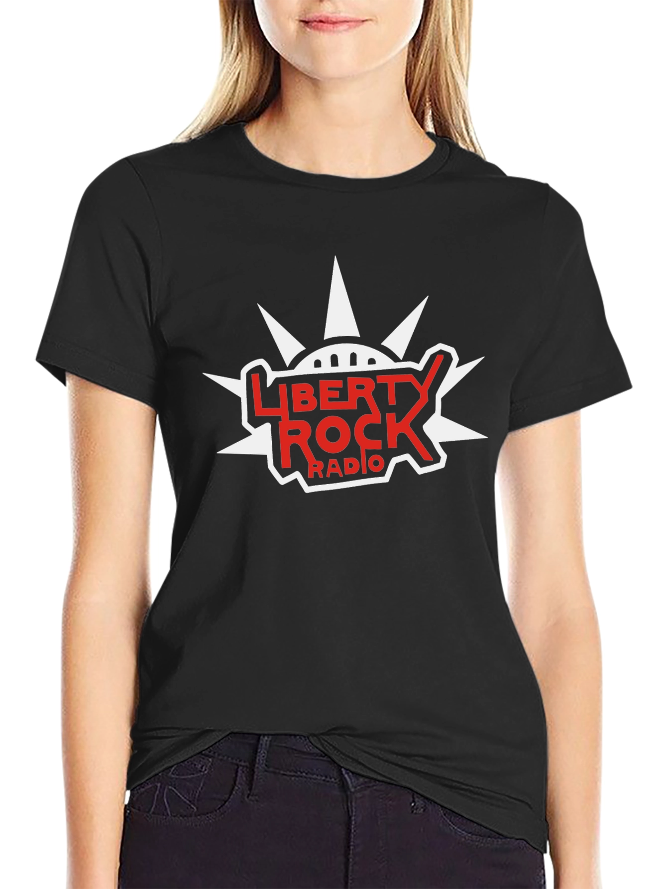 Liberty Rock Radio Black T-Shirt