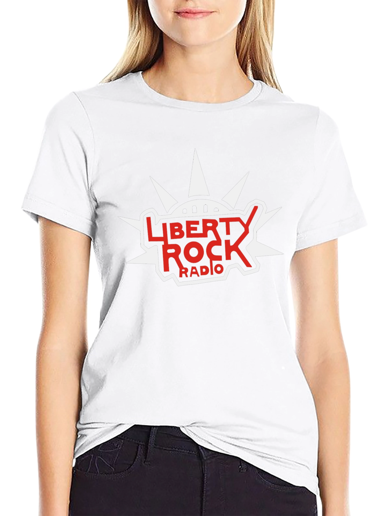 Liberty Rock Radio Black T-Shirt