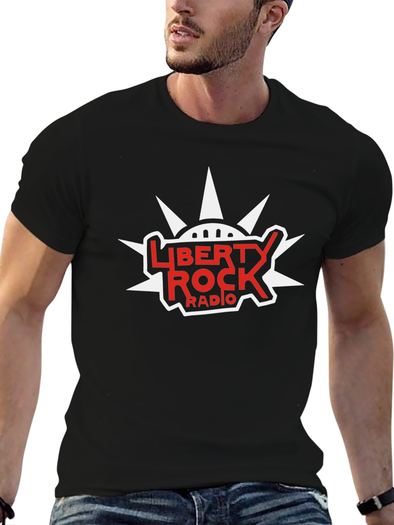 Liberty Rock Radio Black T-Shirt