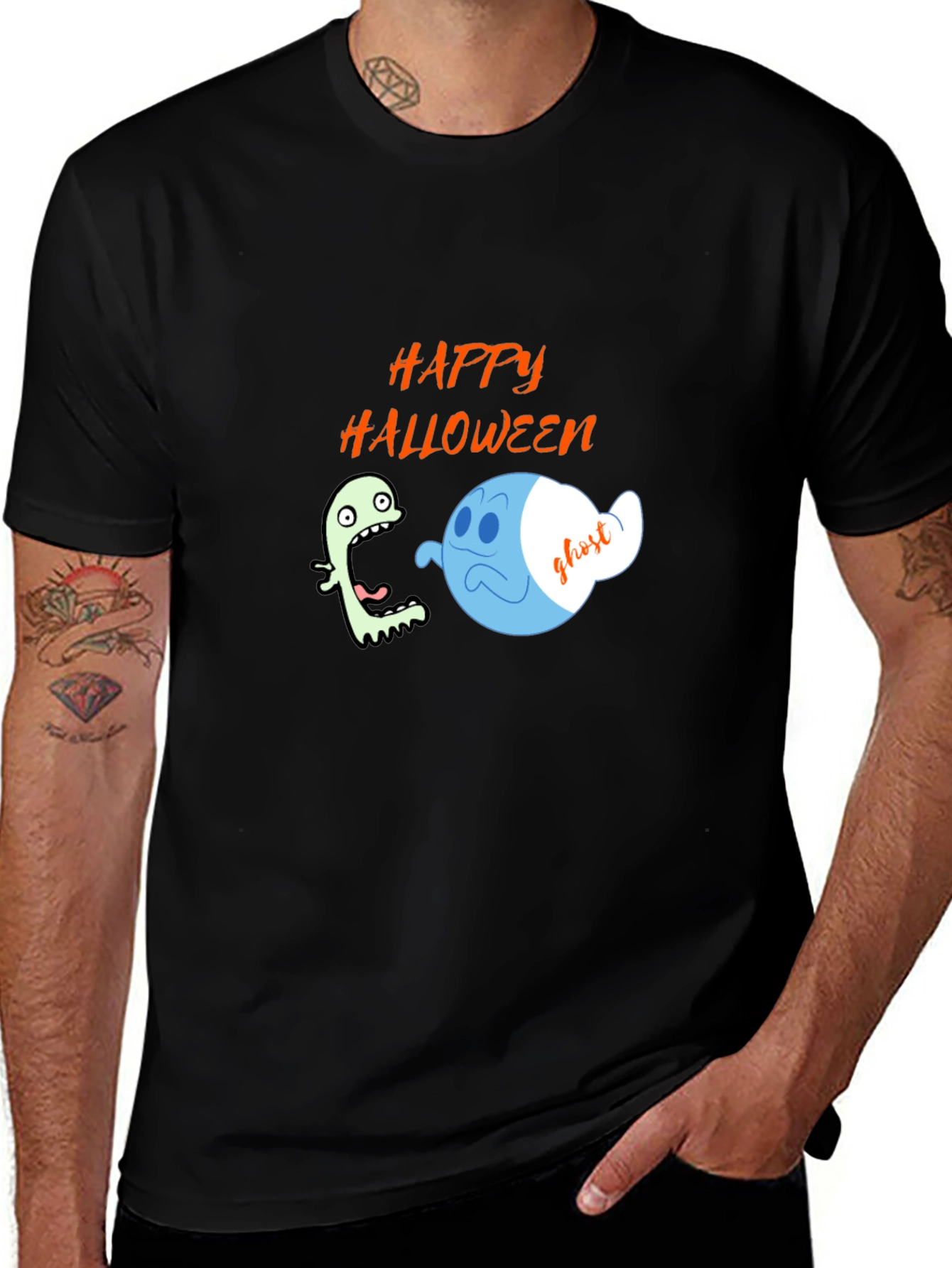 Happy Halloween Ghost T-Shirt