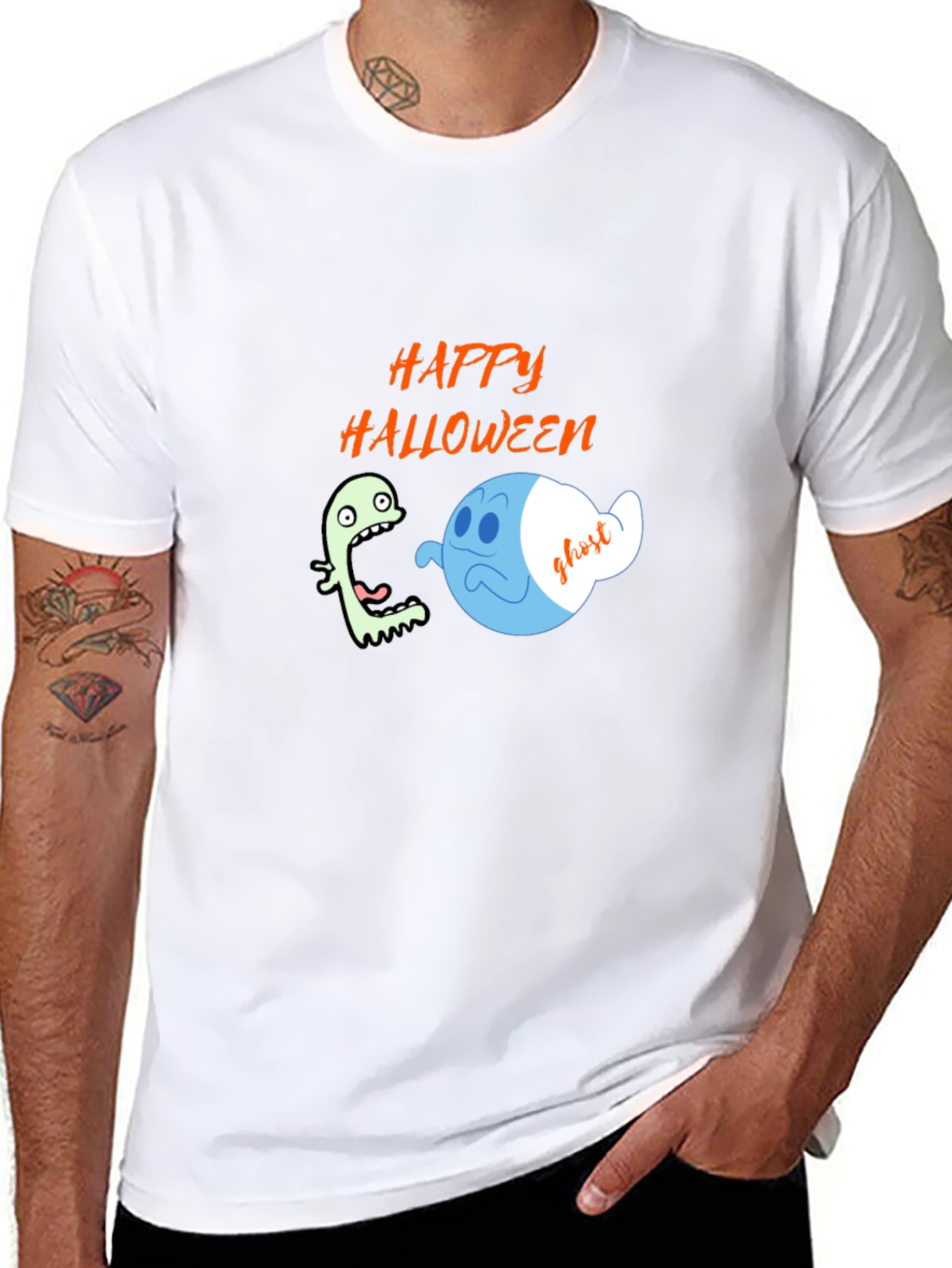 Happy Halloween Ghost T-Shirt