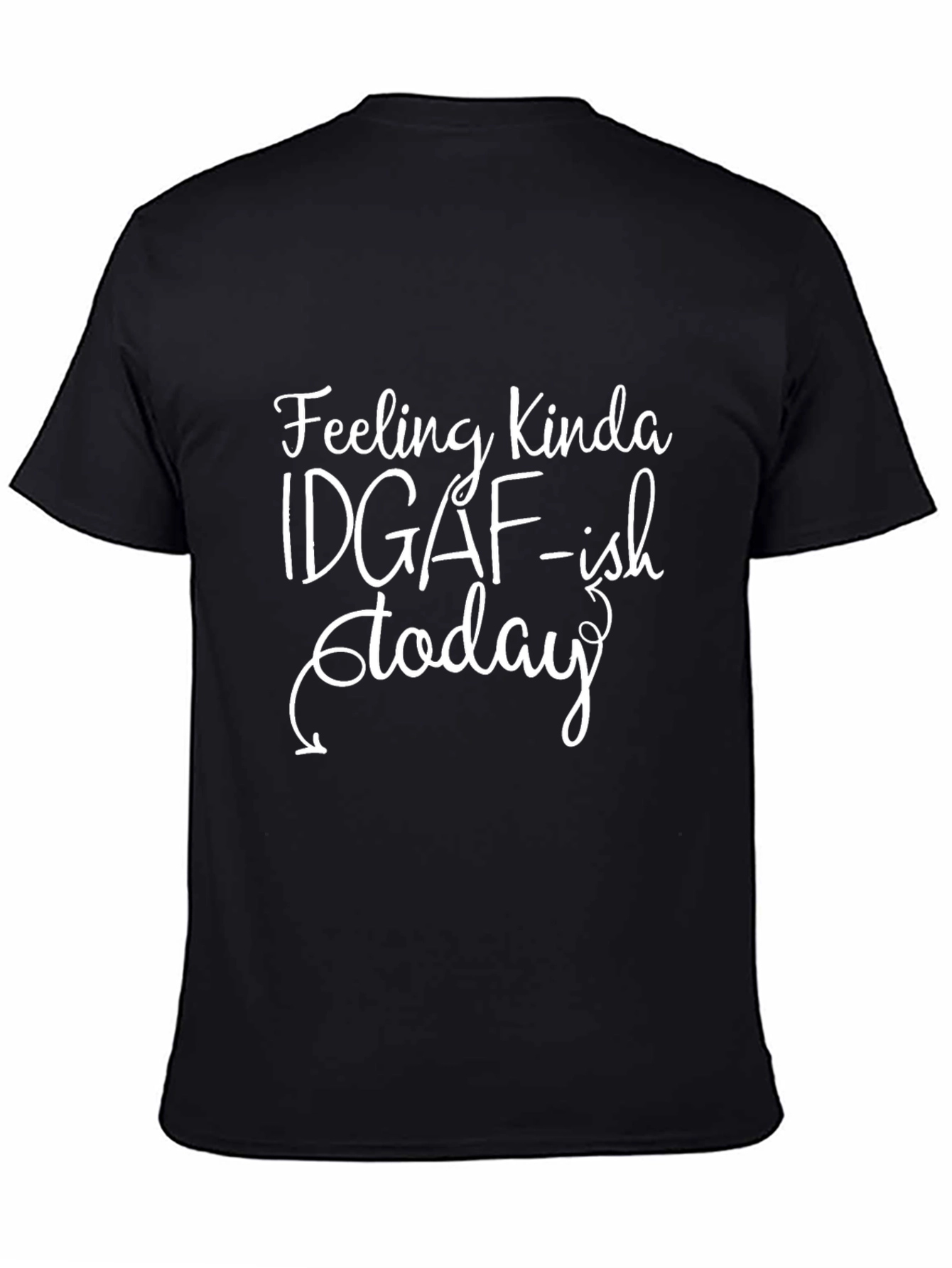 IDGAF-ish Graphic T-Shirt - Relaxed Everyday Wear