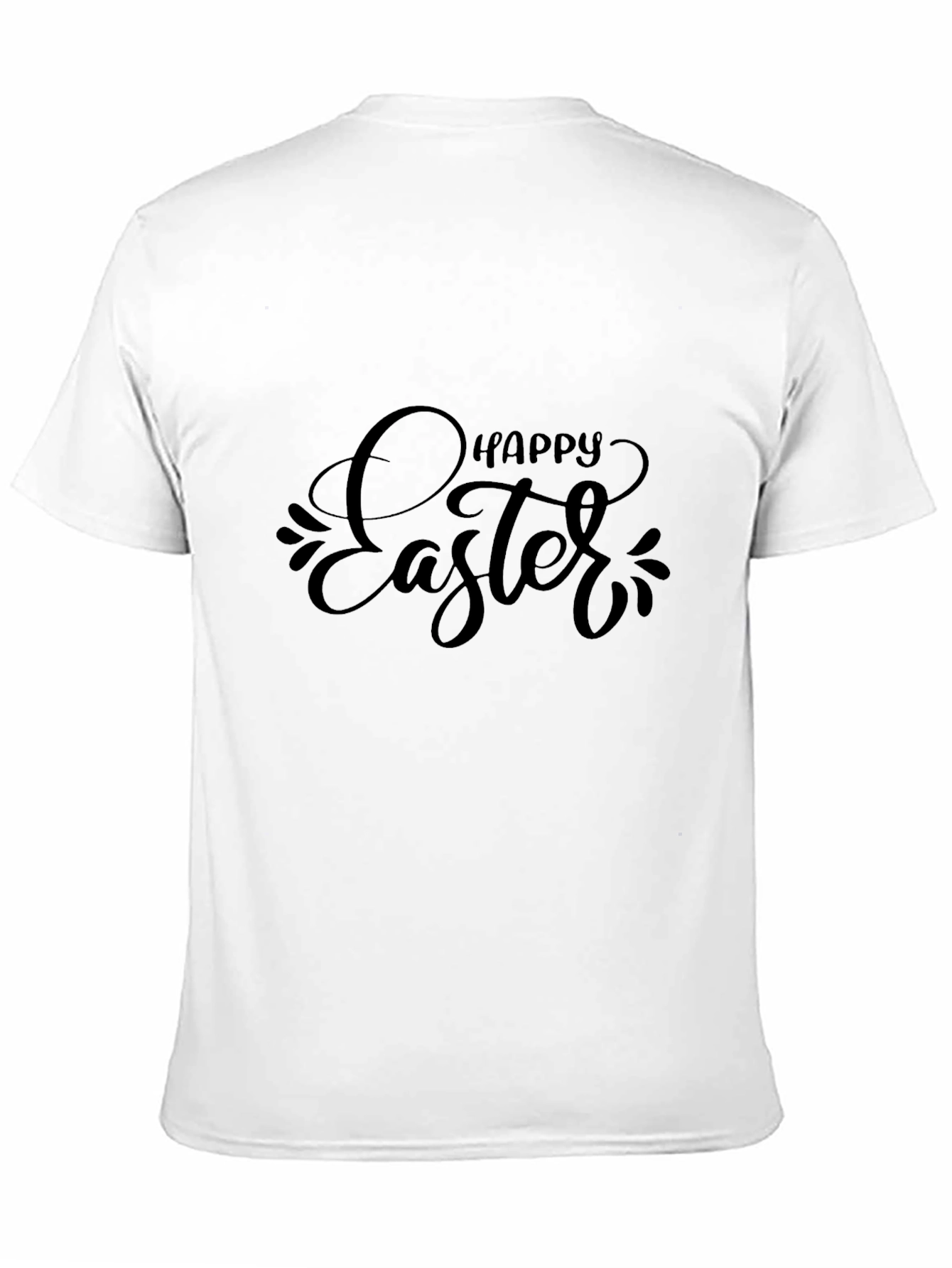 Happy Easter Black T-Shirt