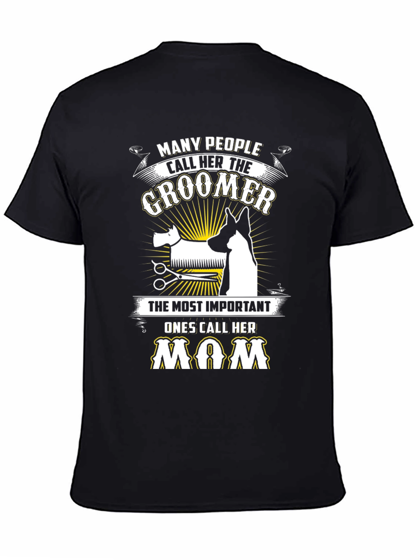 Groomer Mom T-Shirt - Dog Lover Tee