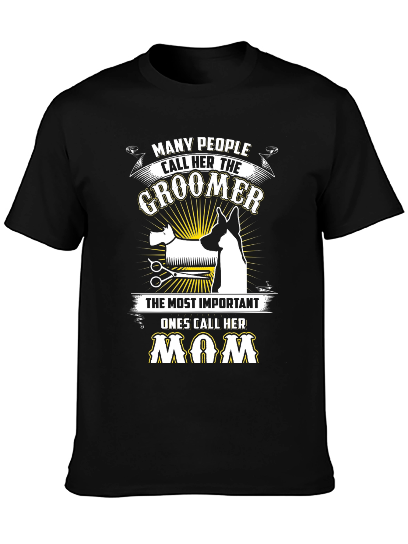 Groomer Mom T-Shirt - Dog Lover Tee