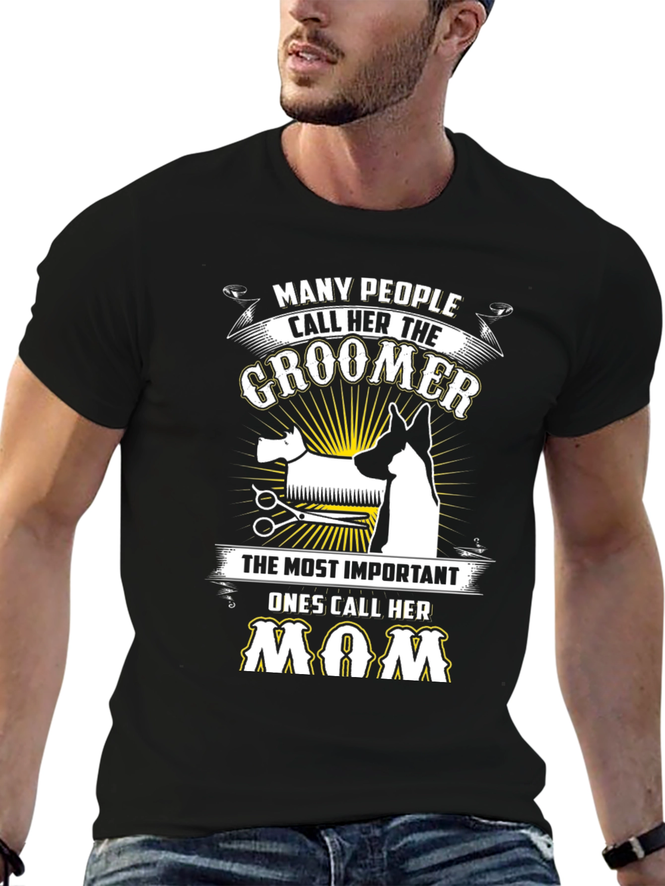 Groomer Mom T-Shirt - Dog Lover Tee