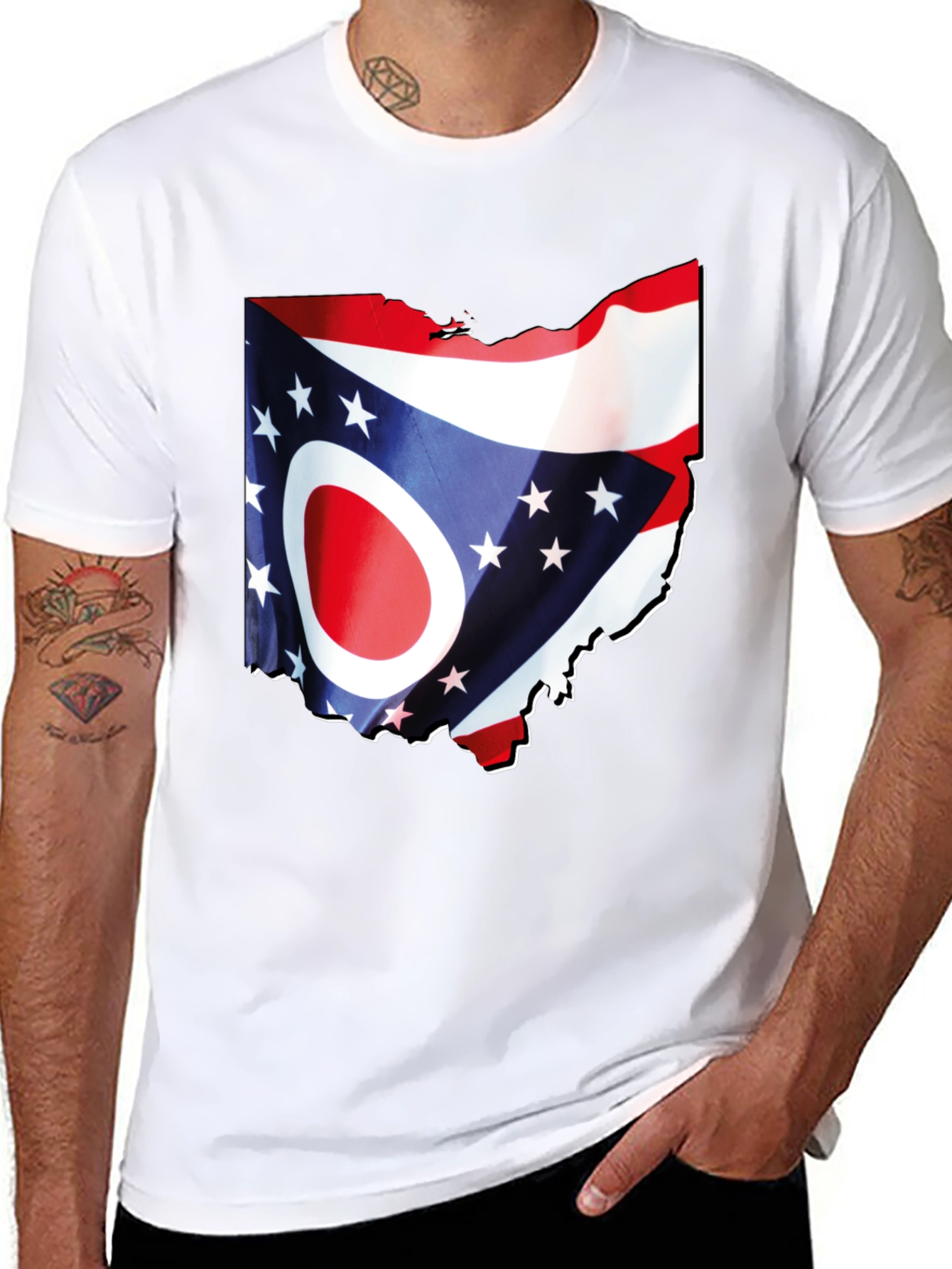 Ohio Flag State Pride T-Shirt