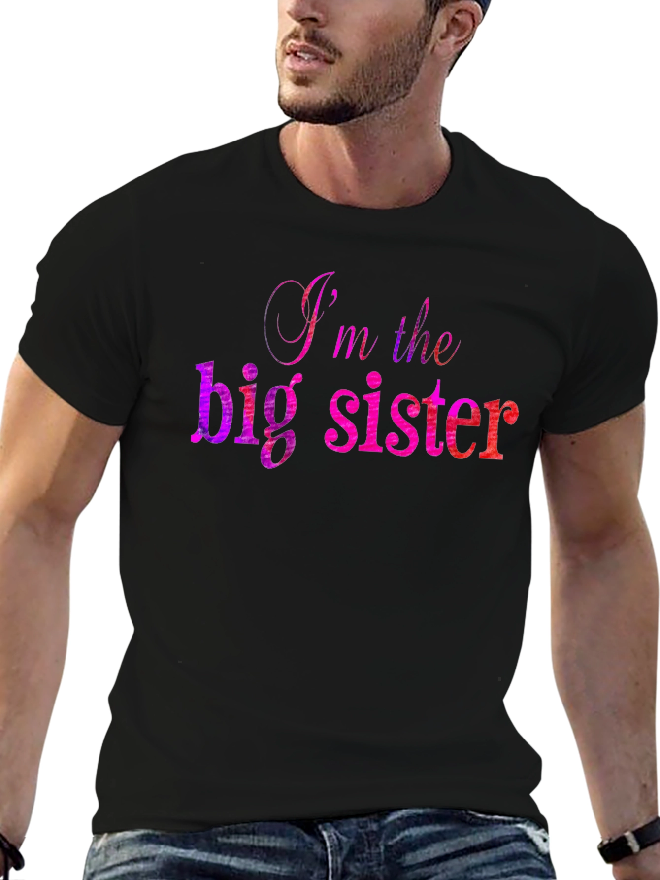 Im The Big Sister T-Shirt - Fun Sibling Apparel