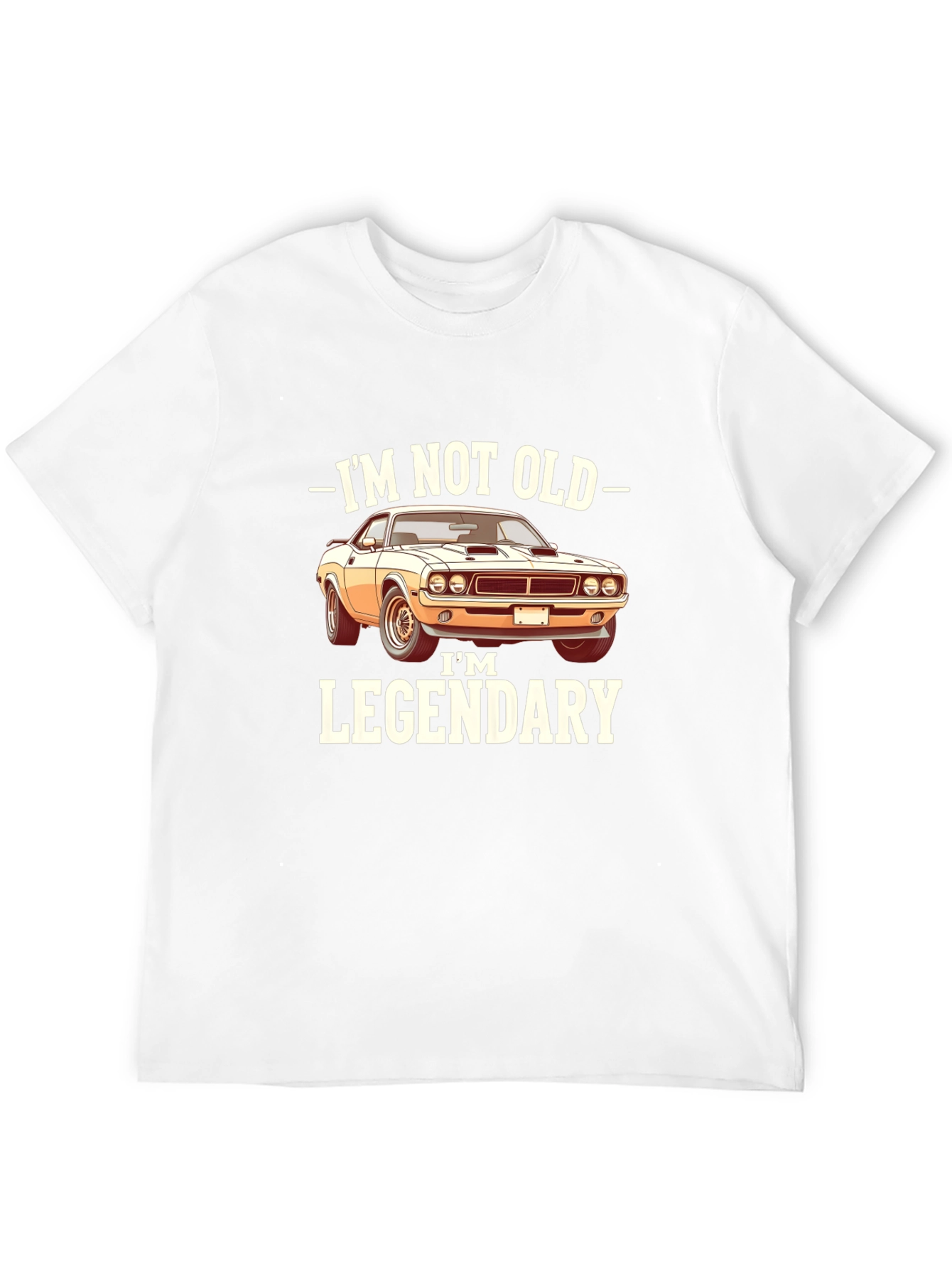 Im Not Old Im Legendary Car T-Shirt