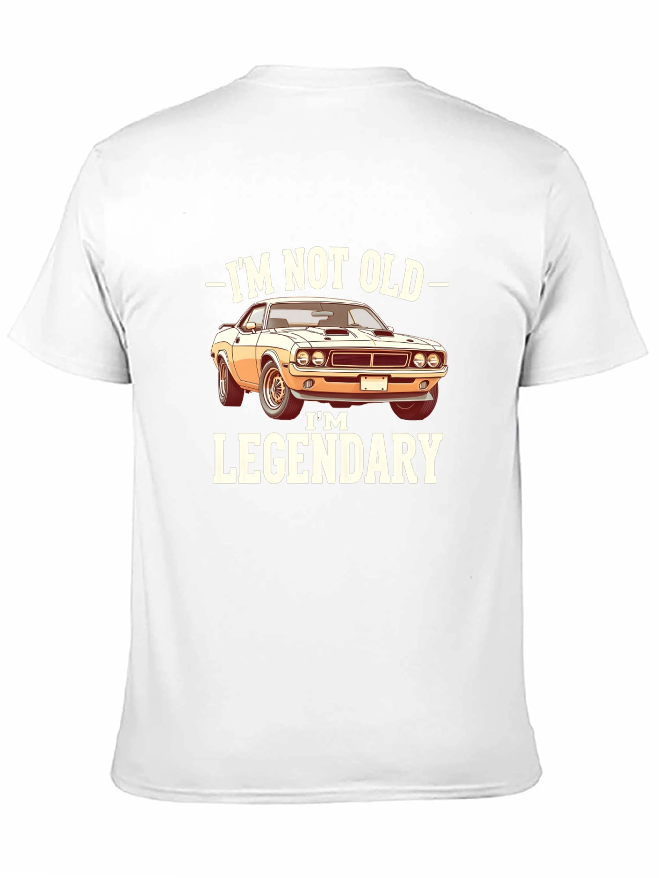 Im Not Old Im Legendary Car T-Shirt