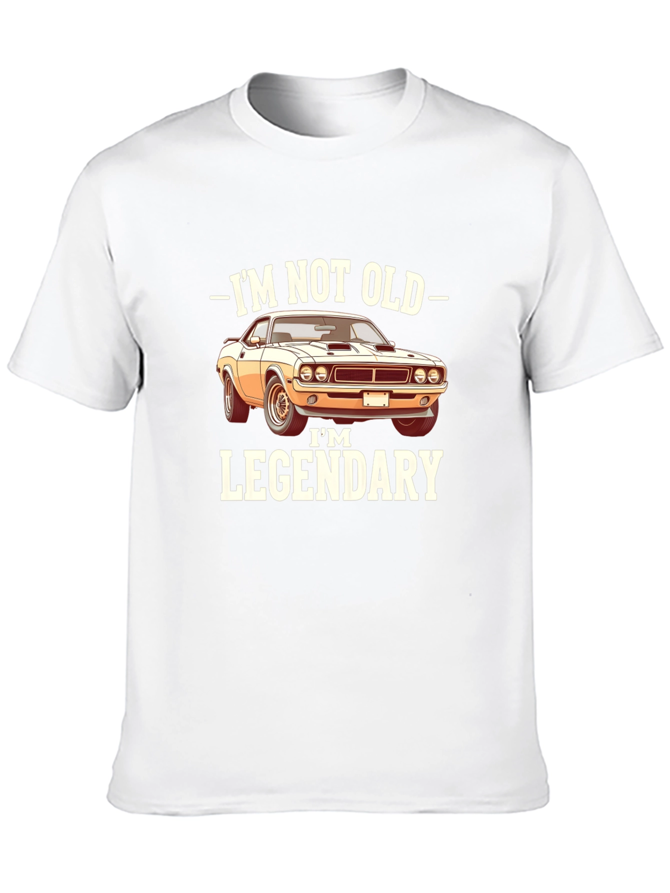 Im Not Old Im Legendary Car T-Shirt