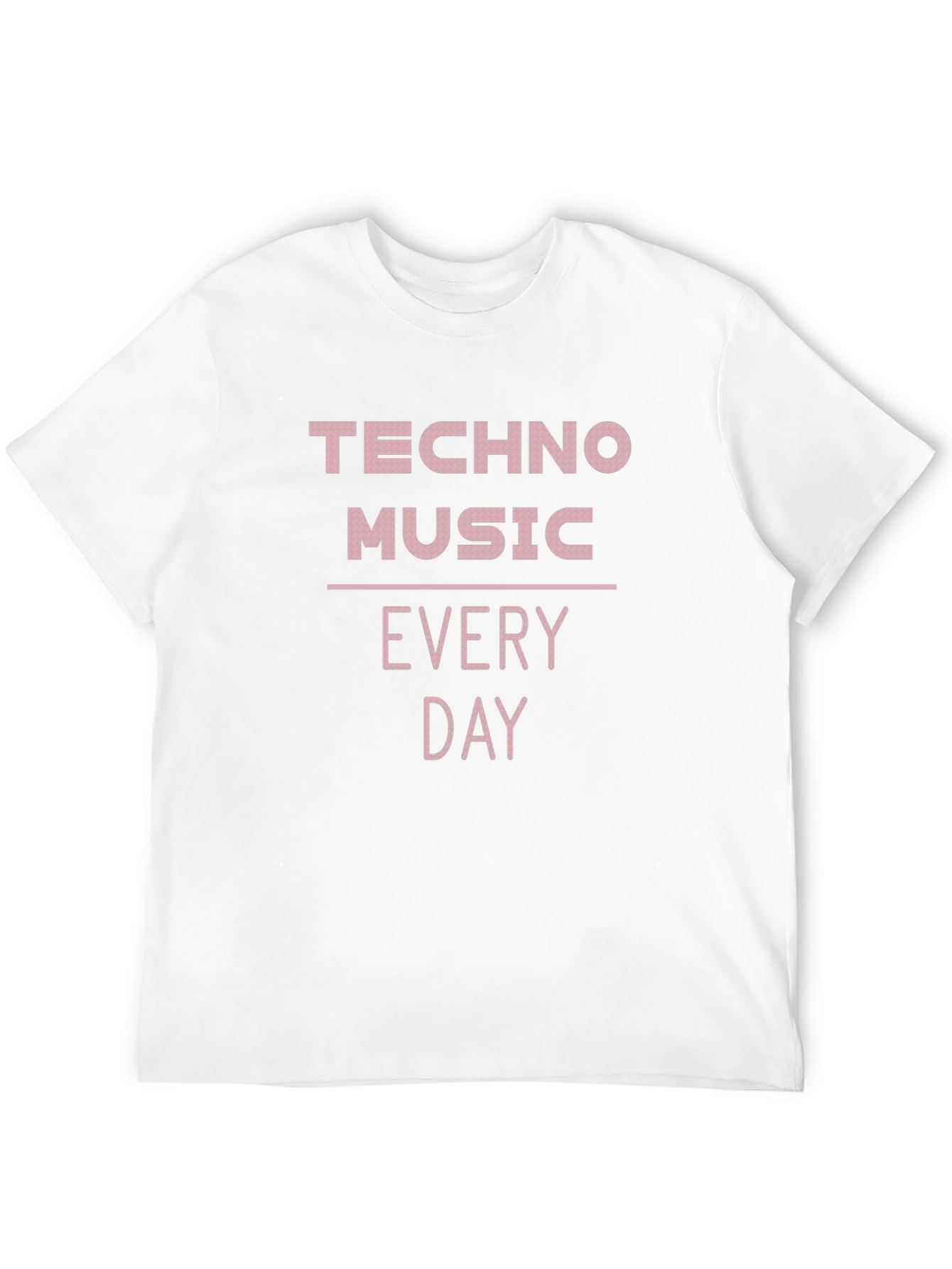 Techno Music Everyday Graphic Tee