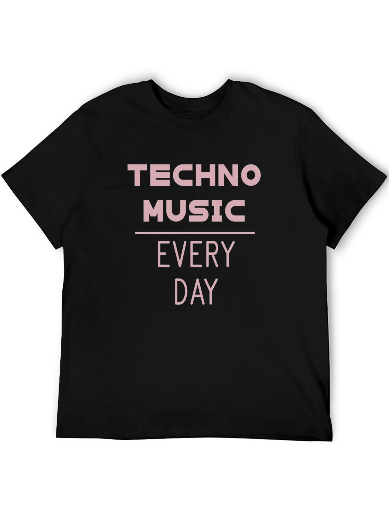 Techno Music Everyday Graphic Tee