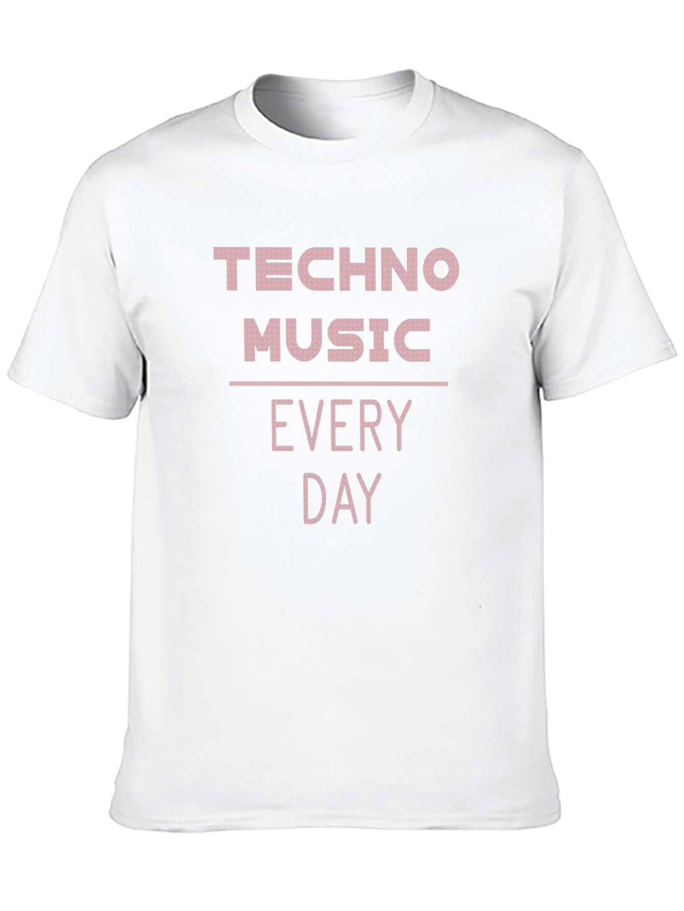 Techno Music Everyday Graphic Tee