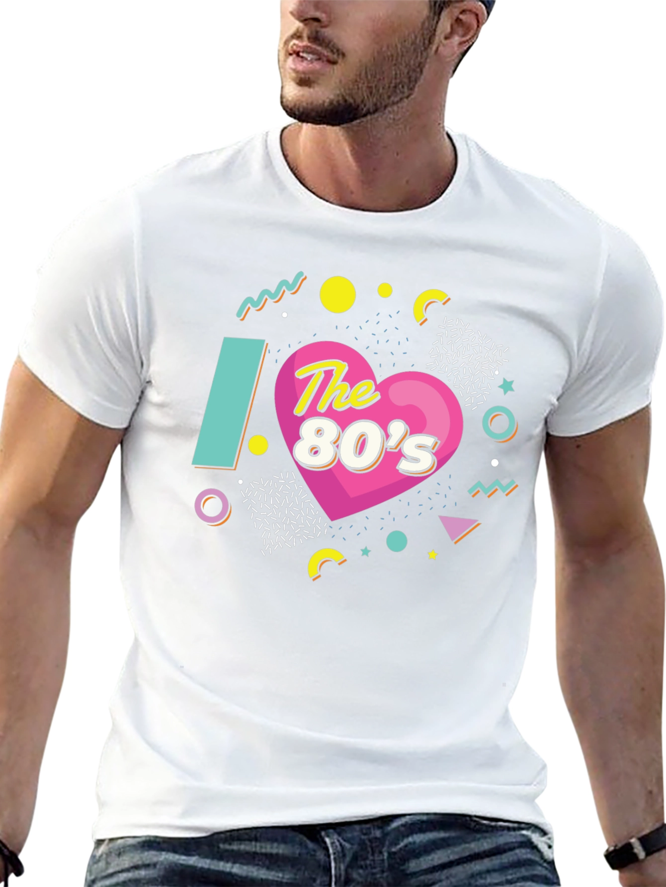 I Love the 80s T-Shirt - Retro Throwback Tee