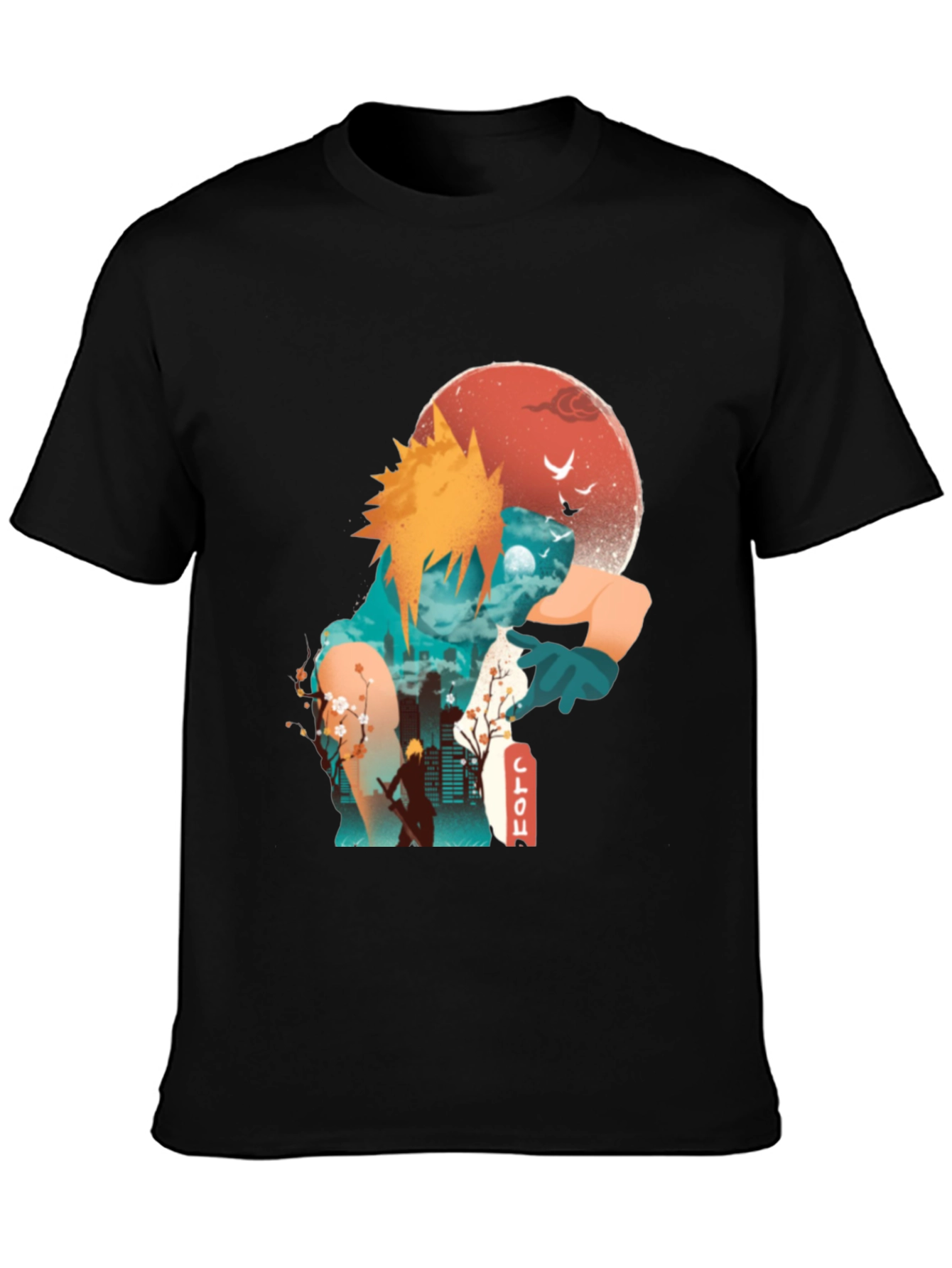 Cloud Strife Graphic Tee - Final Fantasy Fan Apparel