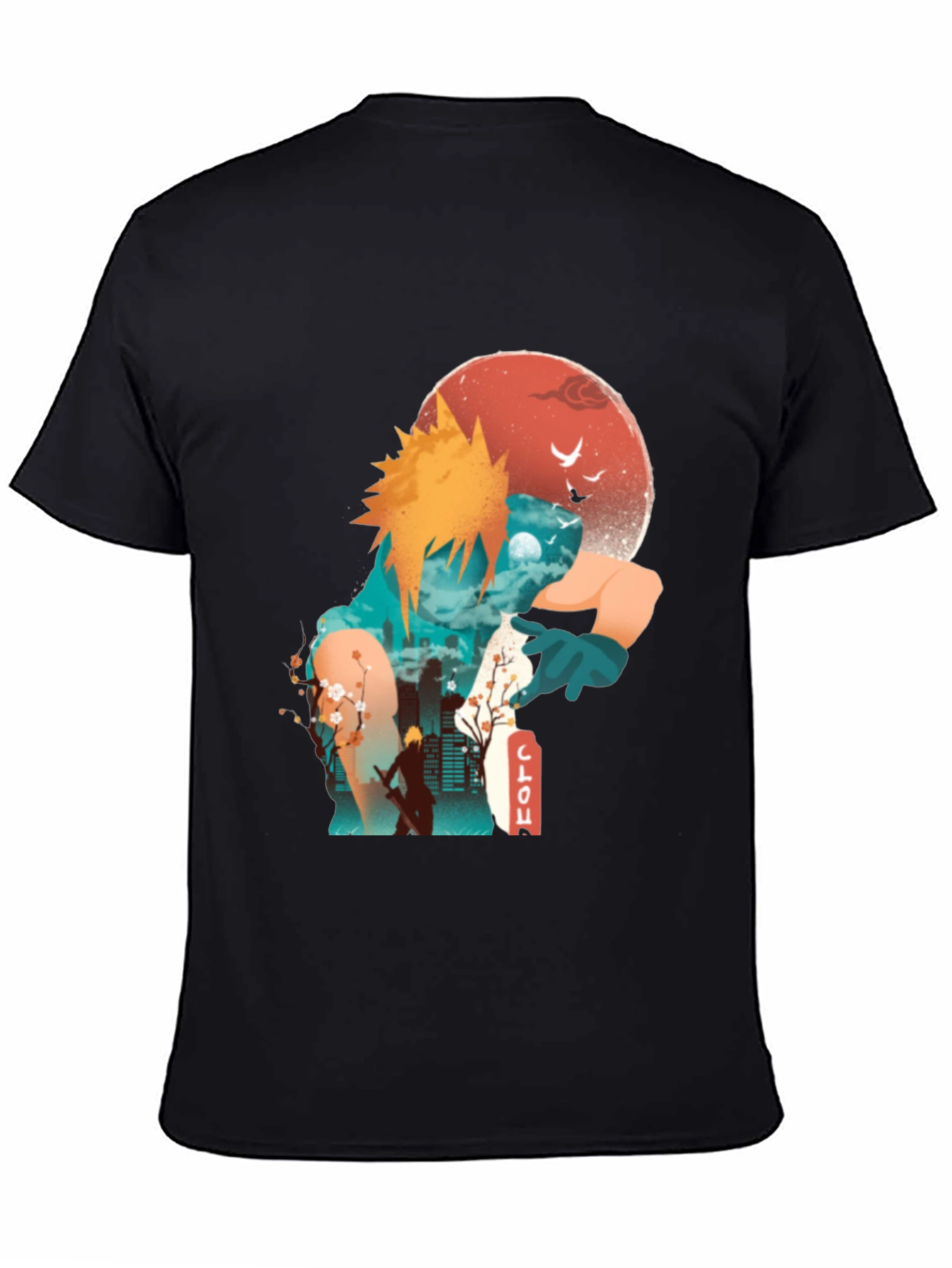 Cloud Strife Graphic Tee - Final Fantasy Fan Apparel