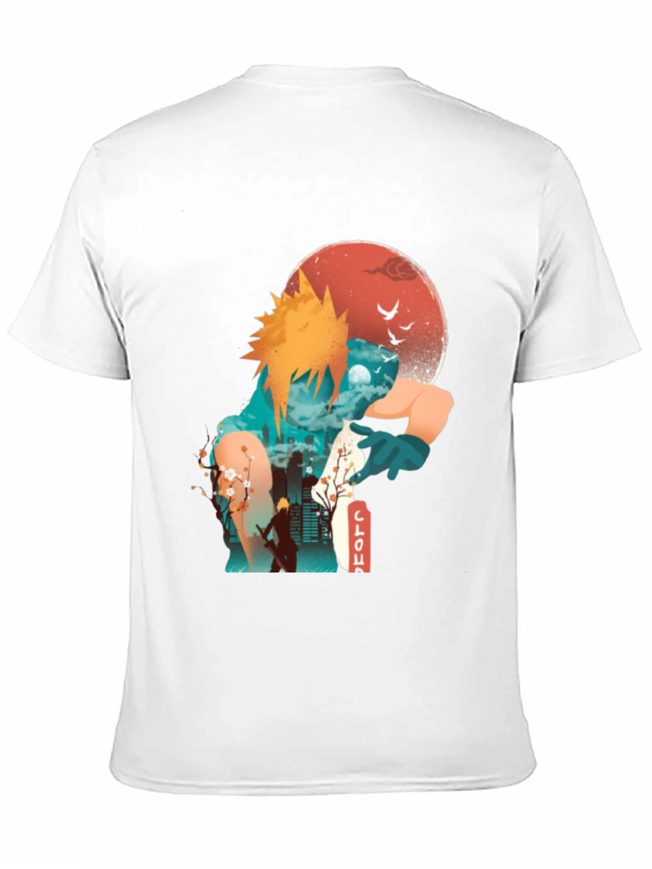 Cloud Strife Graphic Tee - Final Fantasy Fan Apparel