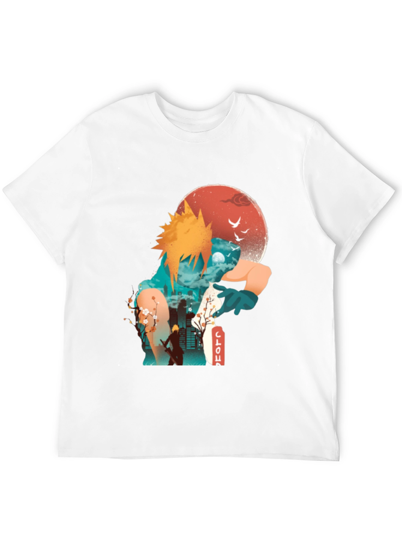 Cloud Strife Graphic Tee - Final Fantasy Fan Apparel