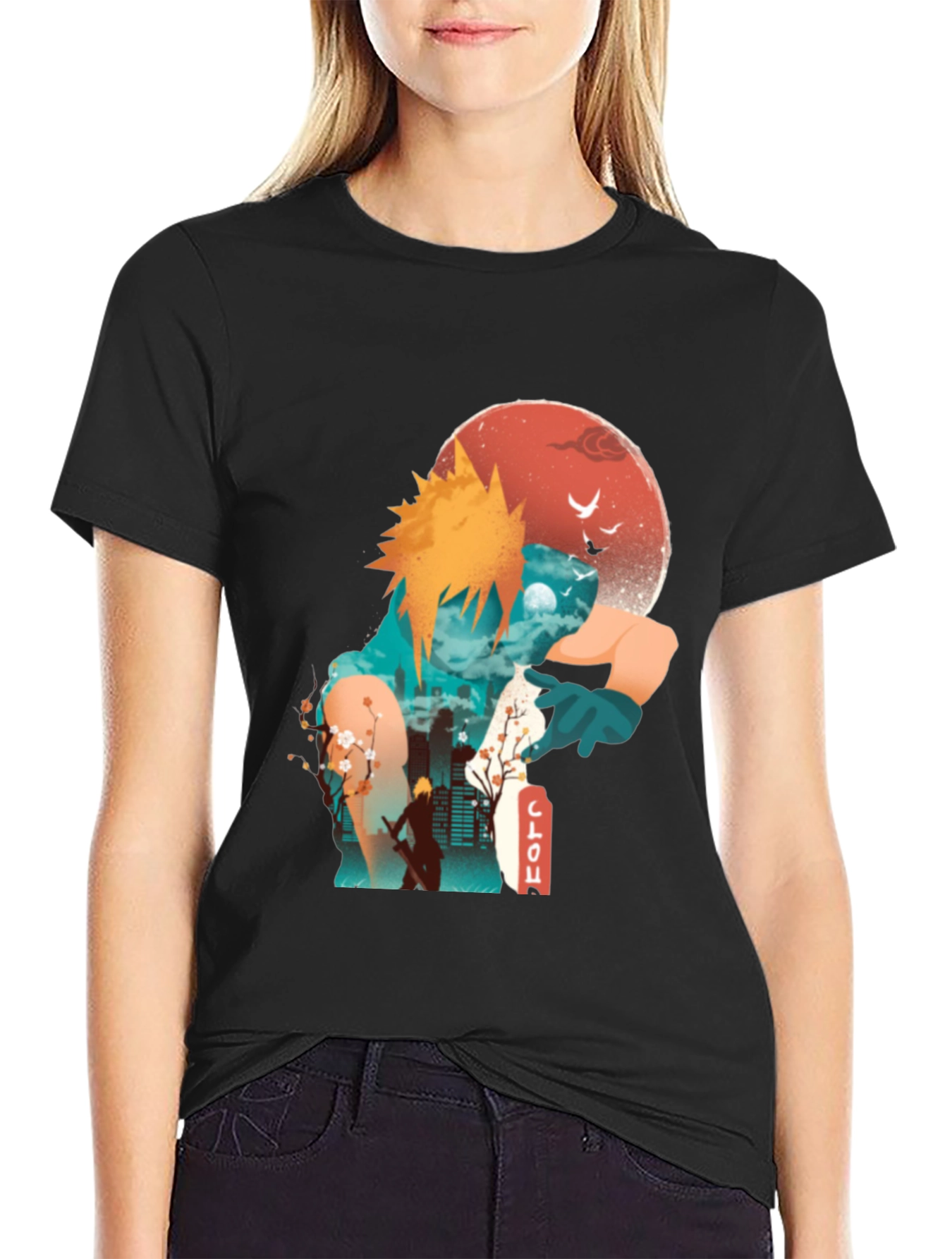 Cloud Strife Graphic Tee - Final Fantasy Fan Apparel
