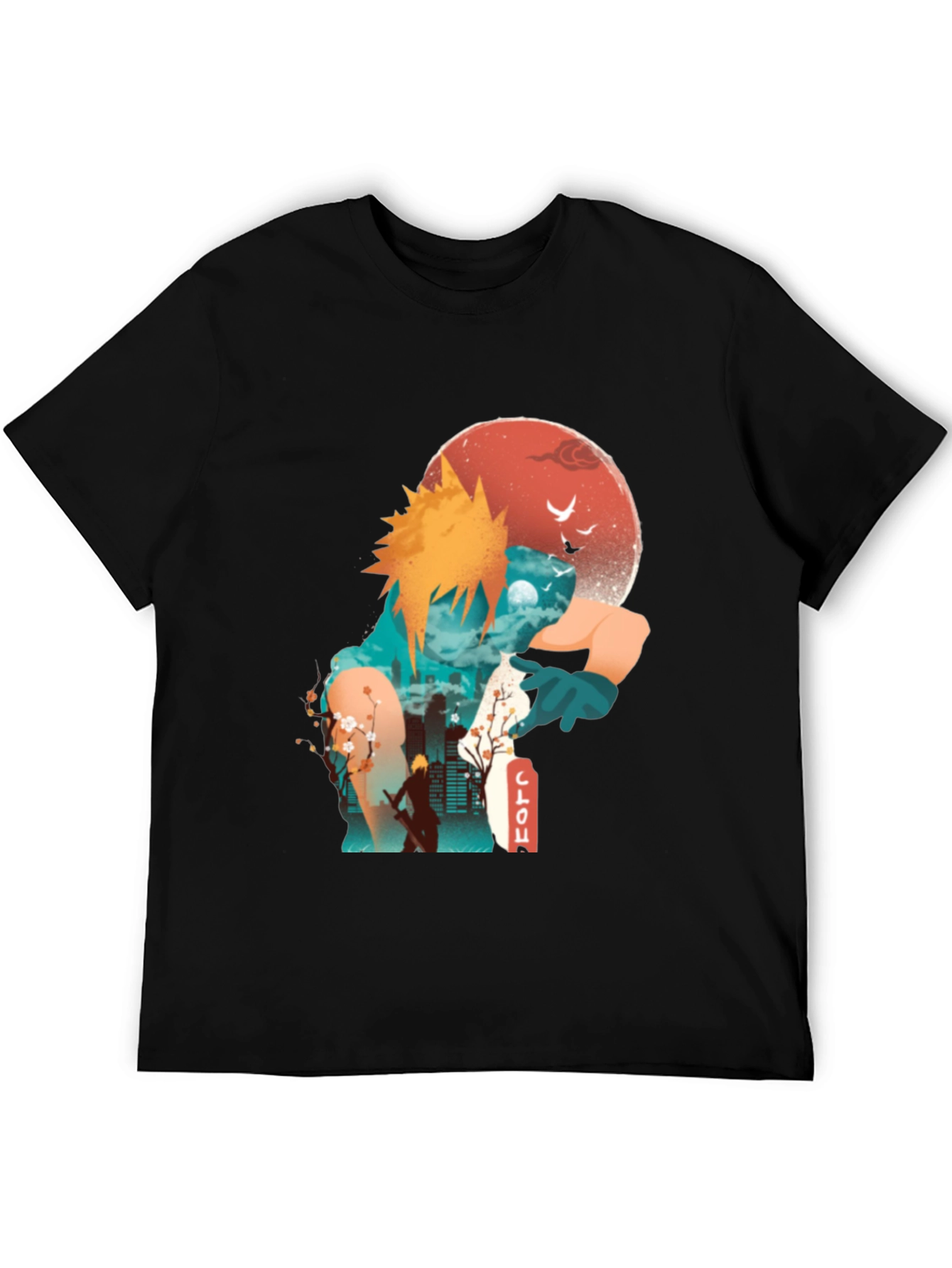 Cloud Strife Graphic Tee - Final Fantasy Fan Apparel